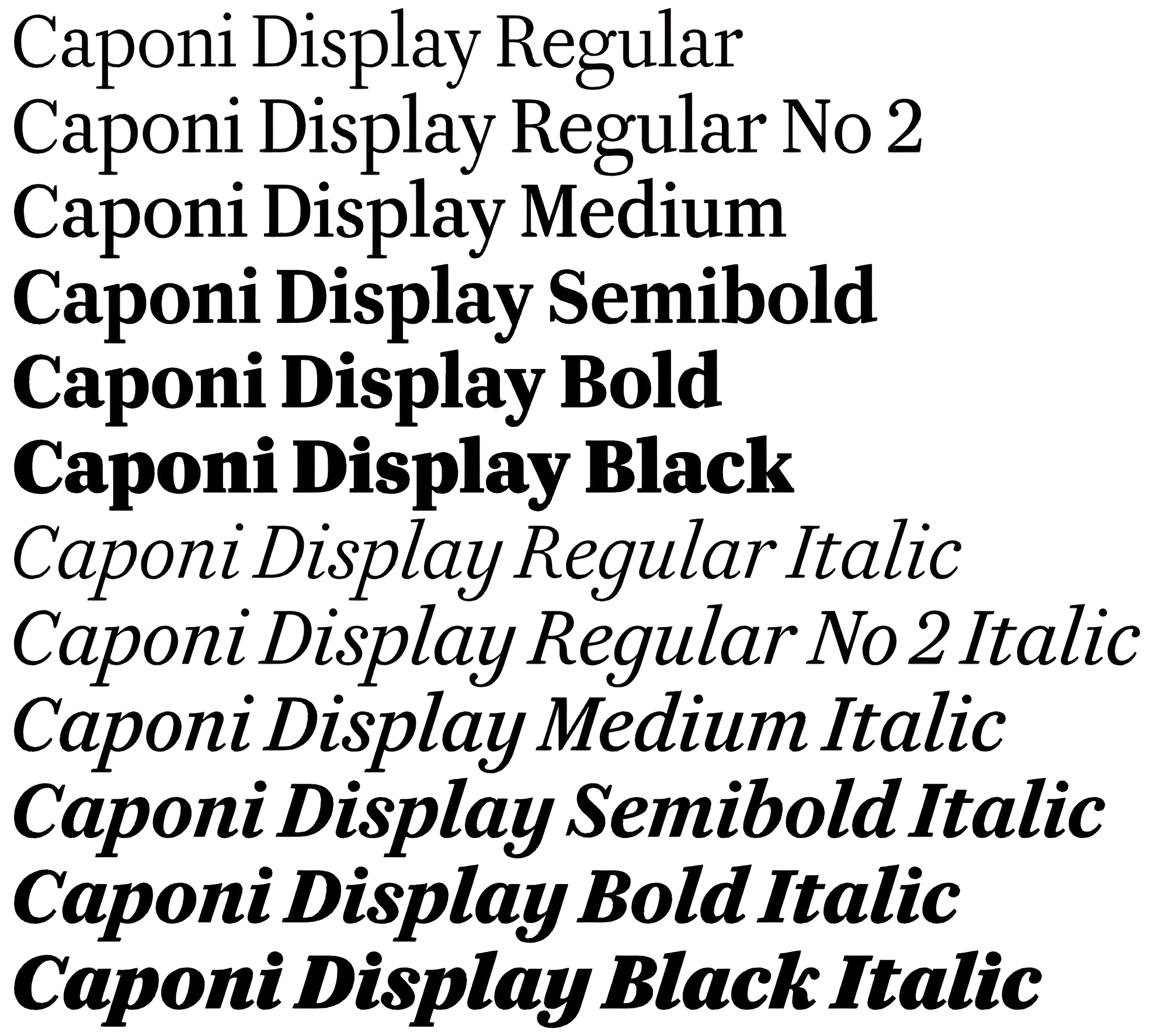 Muestra tipográfica