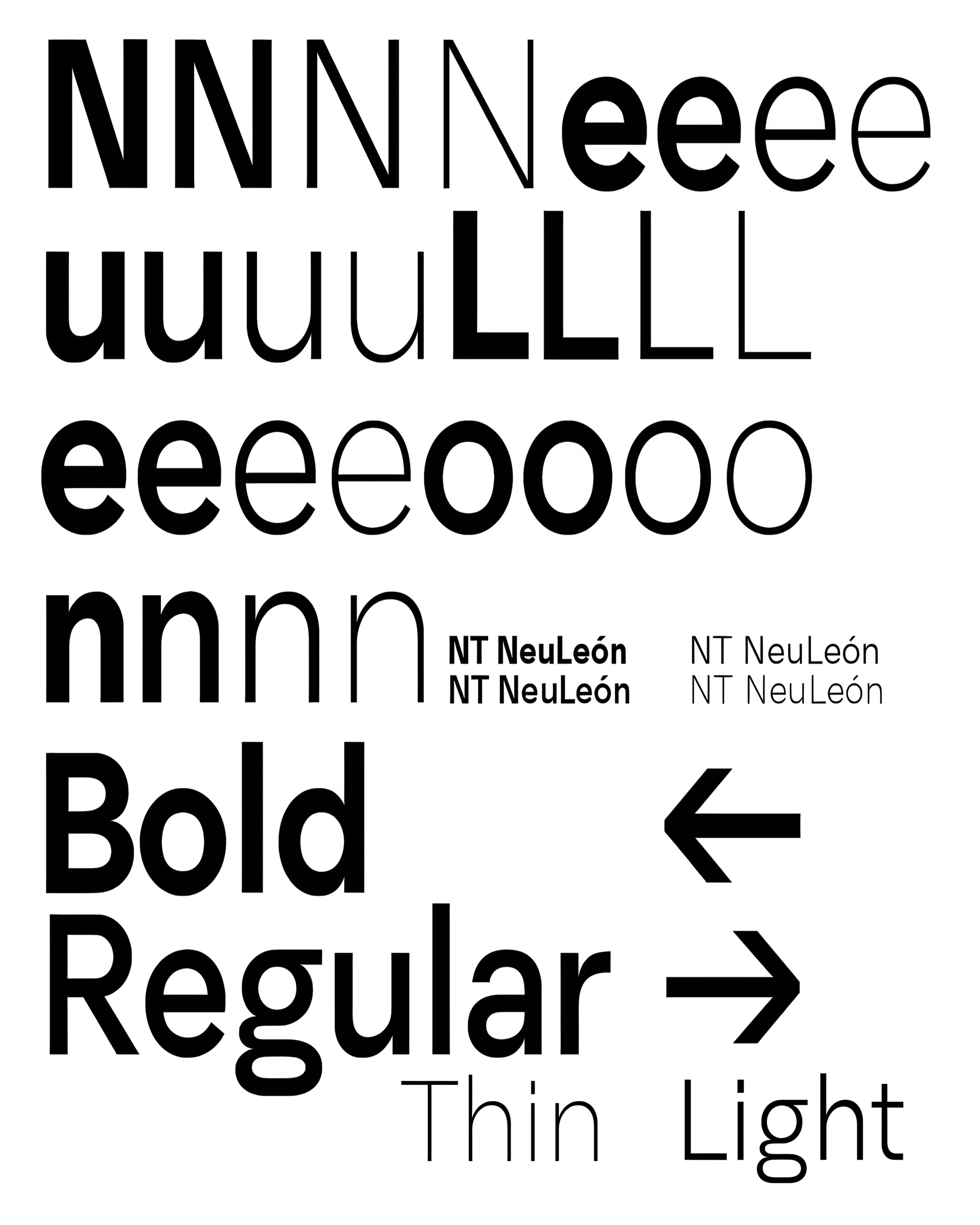 Muestra tipográfica