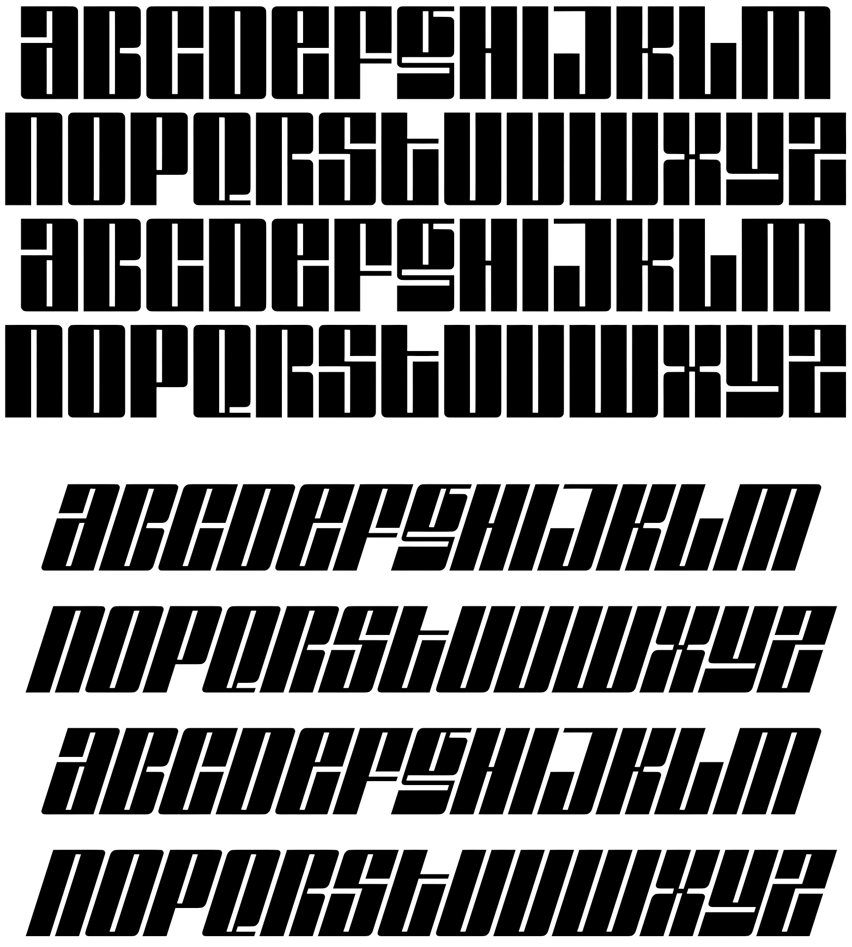 Muestra tipográfica