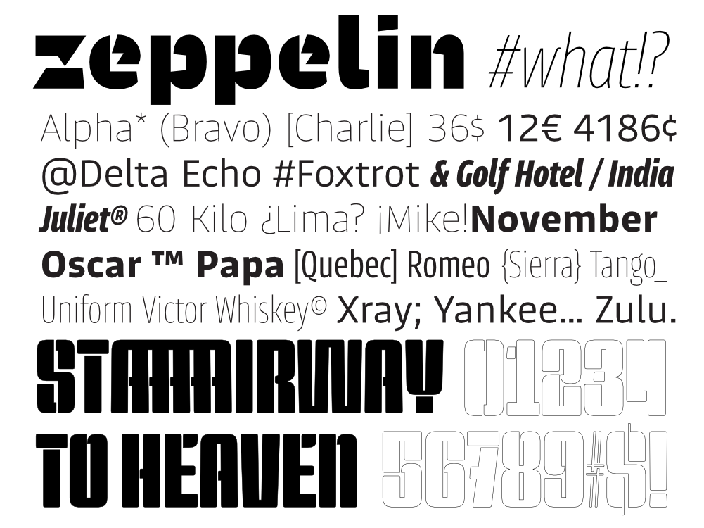 Muestra tipográfica