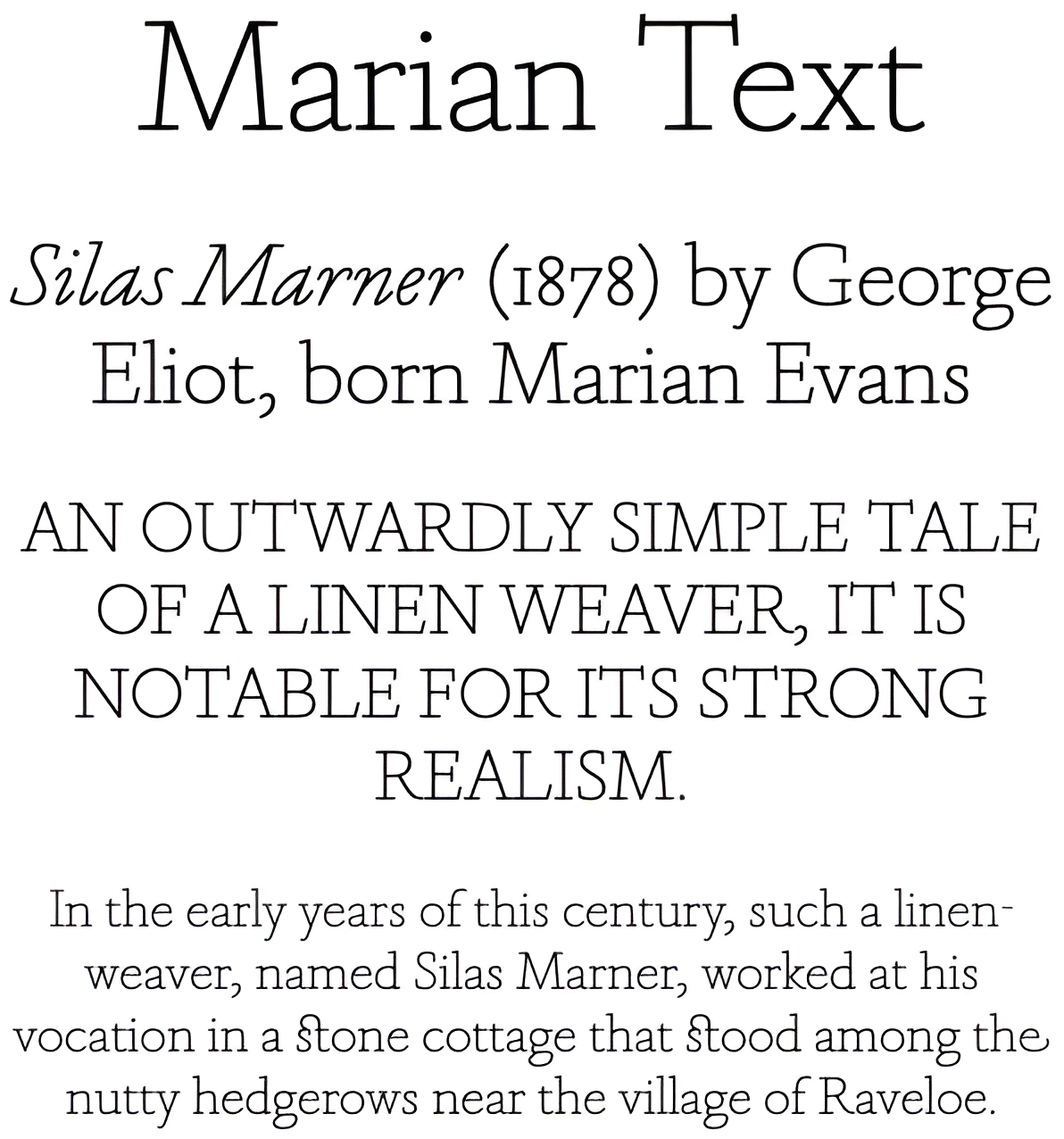 Muestra tipográfica