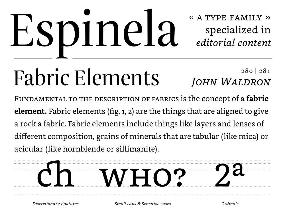 Muestra tipográfica