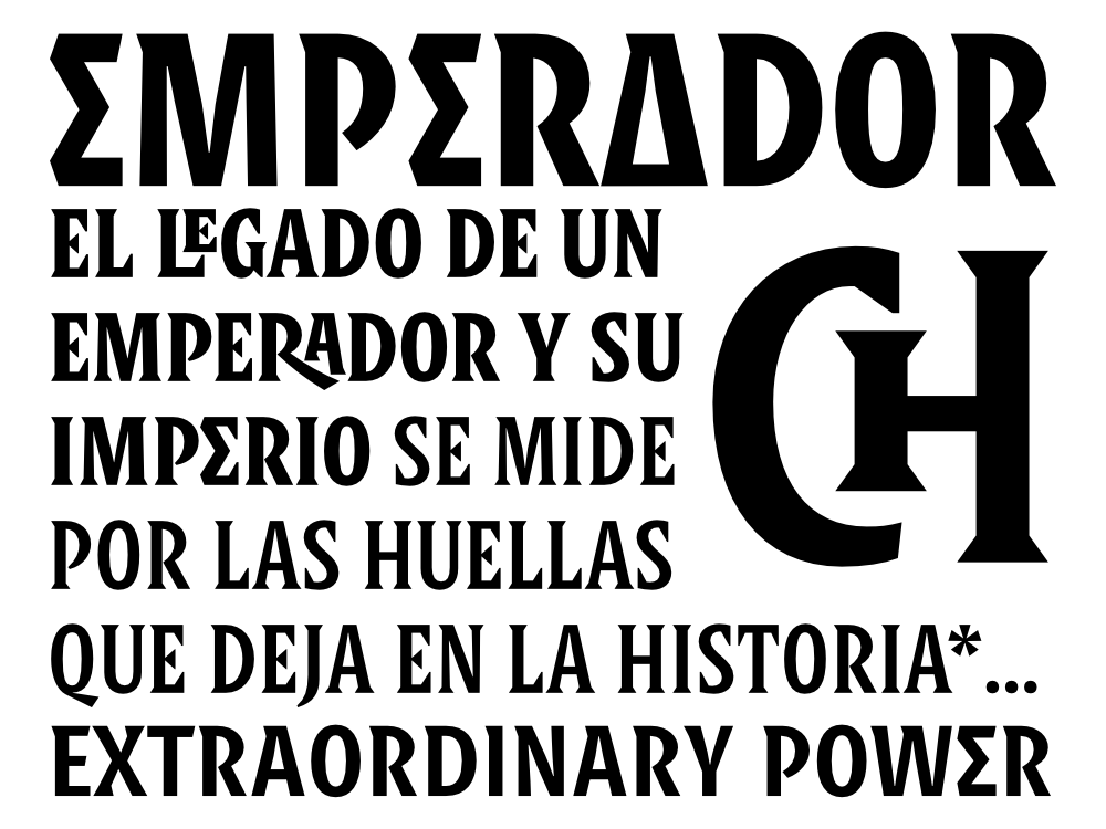 Muestra tipográfica