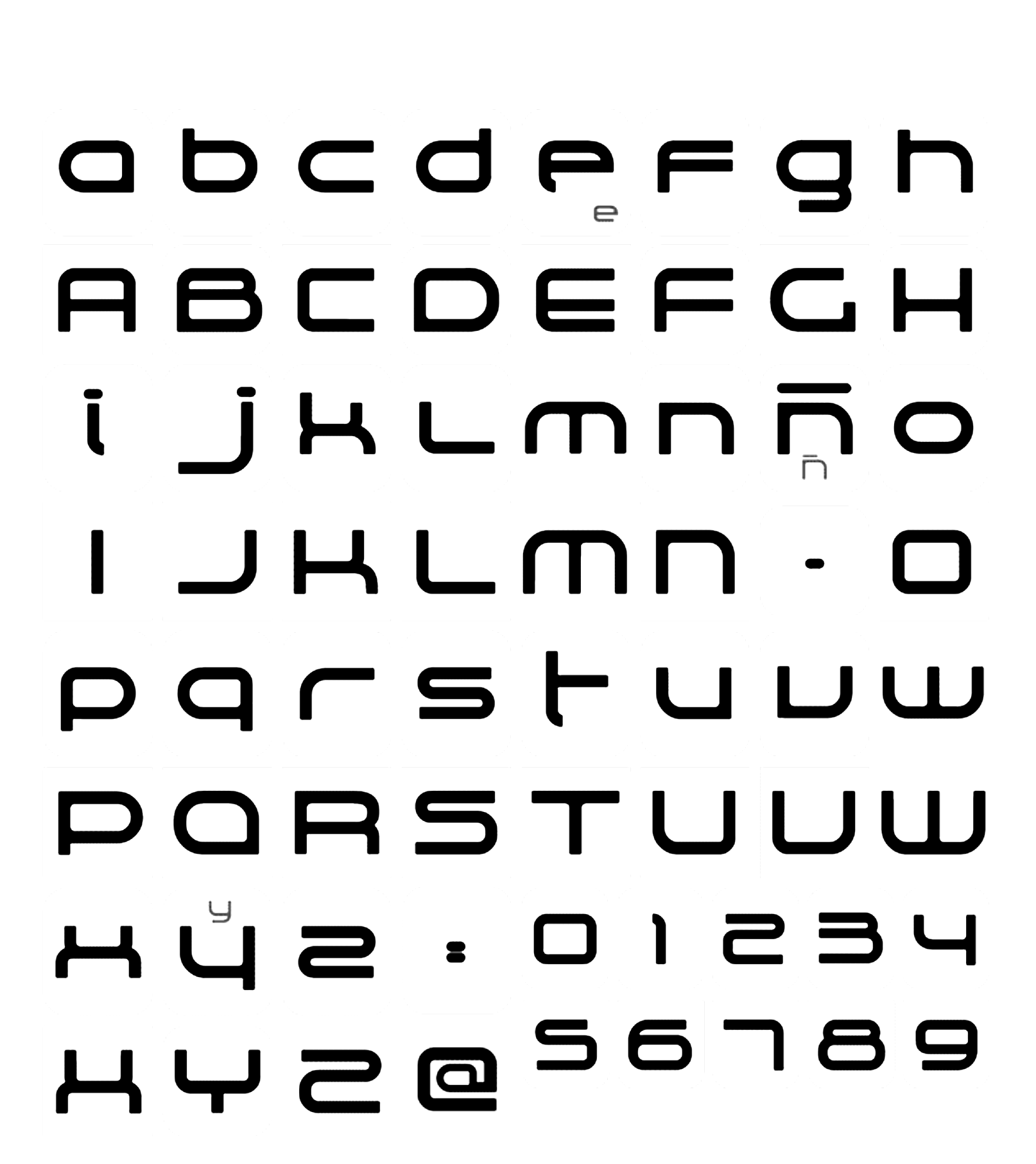 Muestra tipográfica