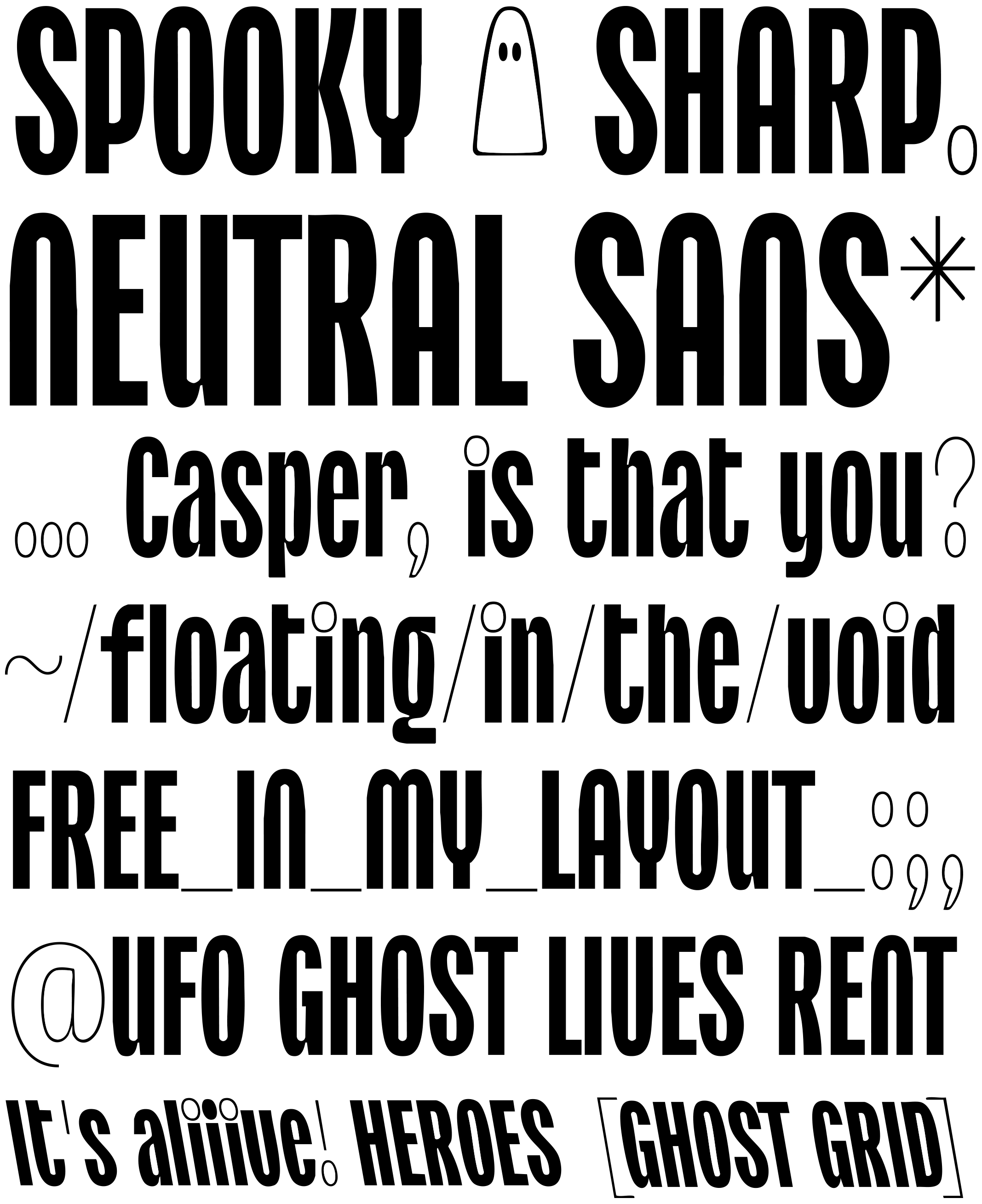 Muestra tipográfica