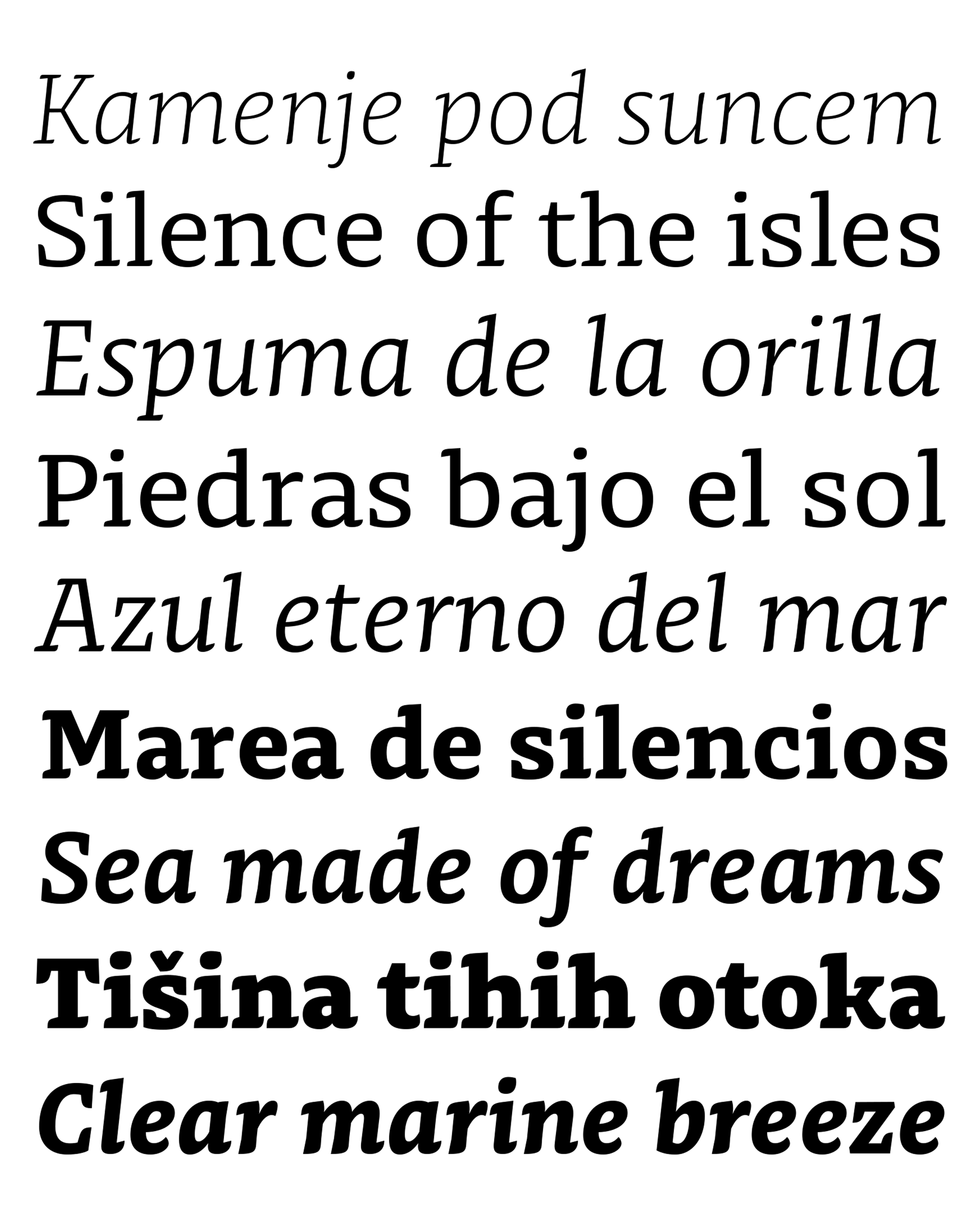 Muestra tipográfica