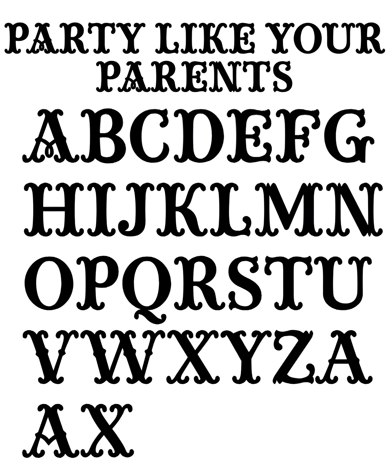 Muestra tipográfica