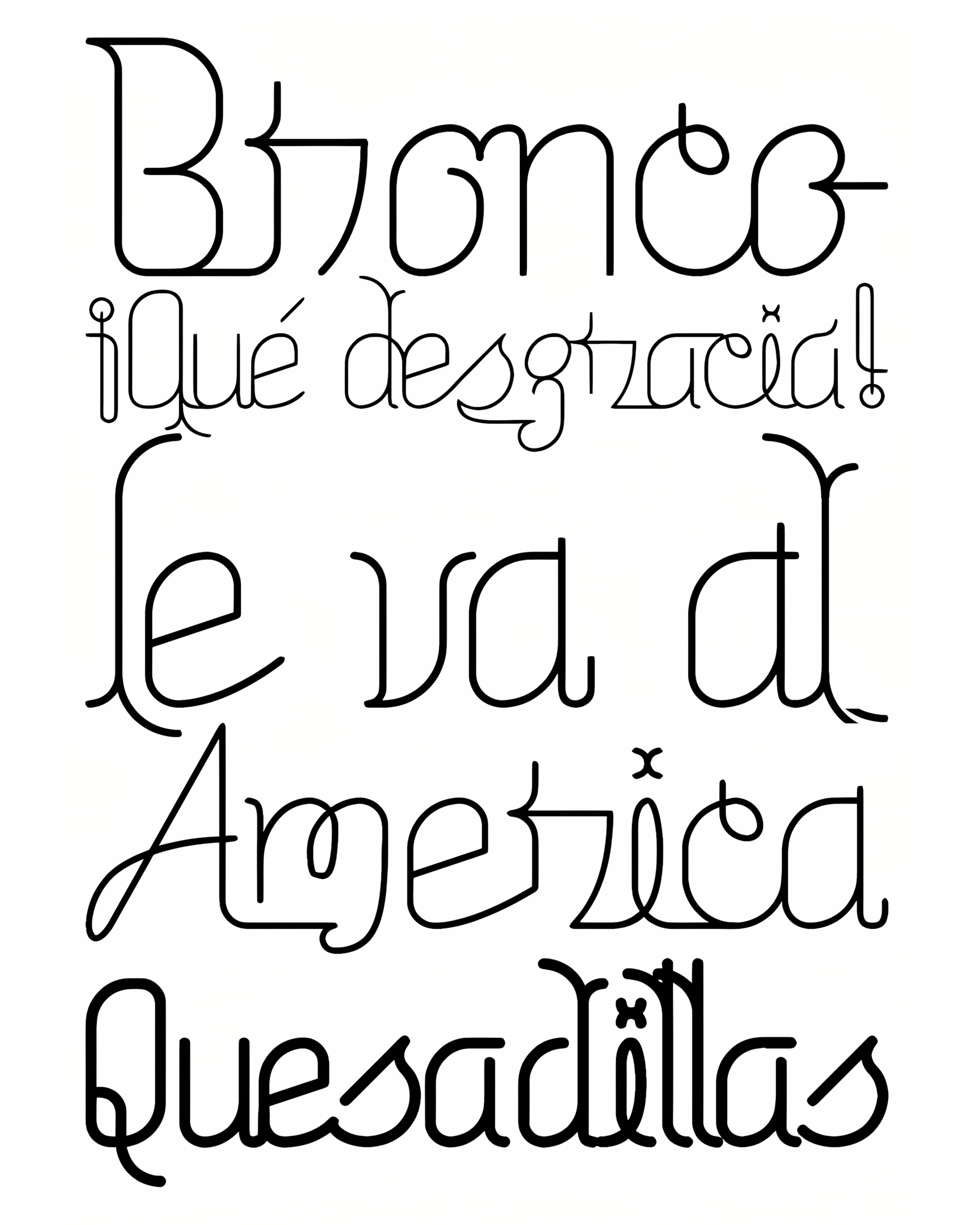 Muestra tipográfica