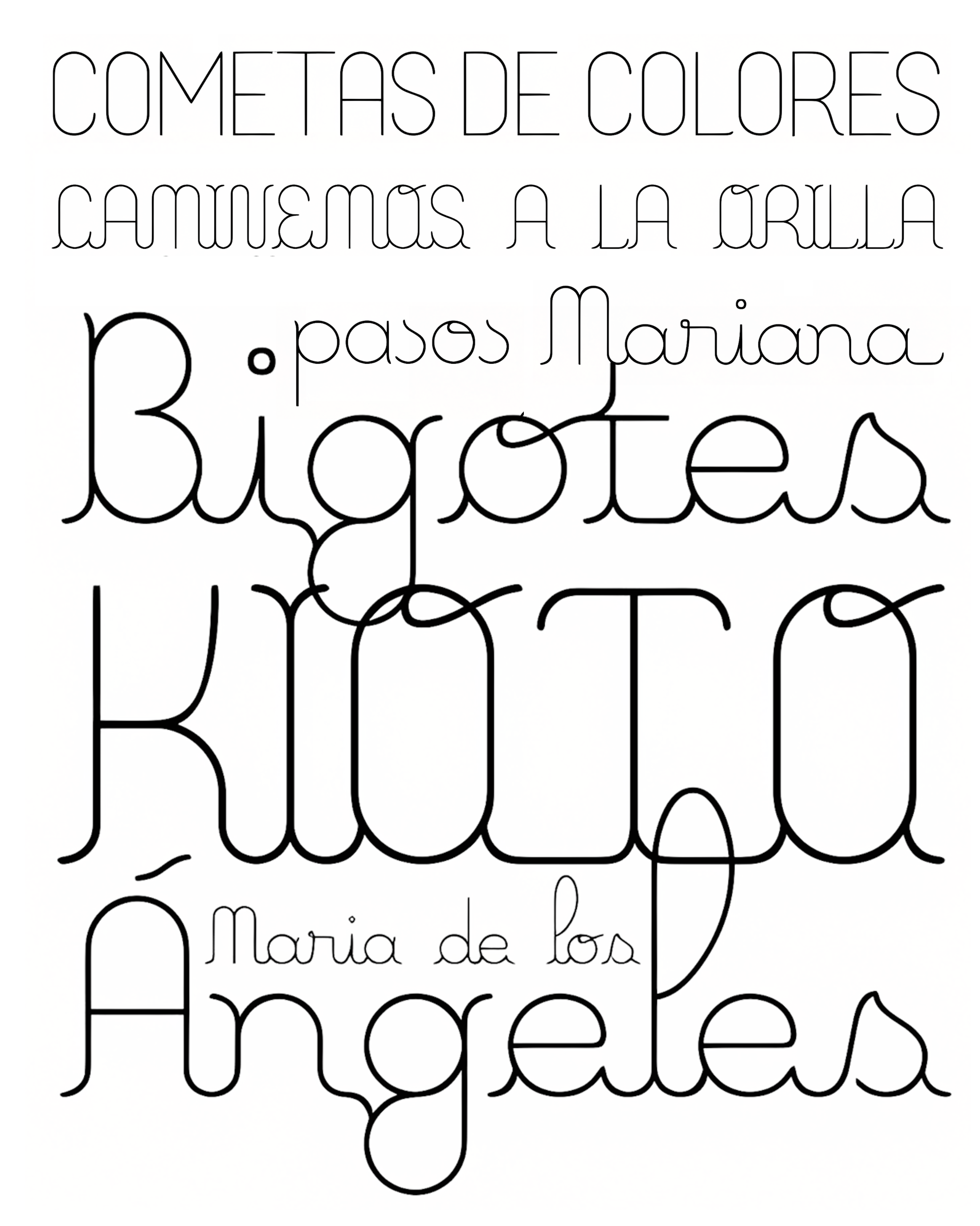 Muestra tipográfica