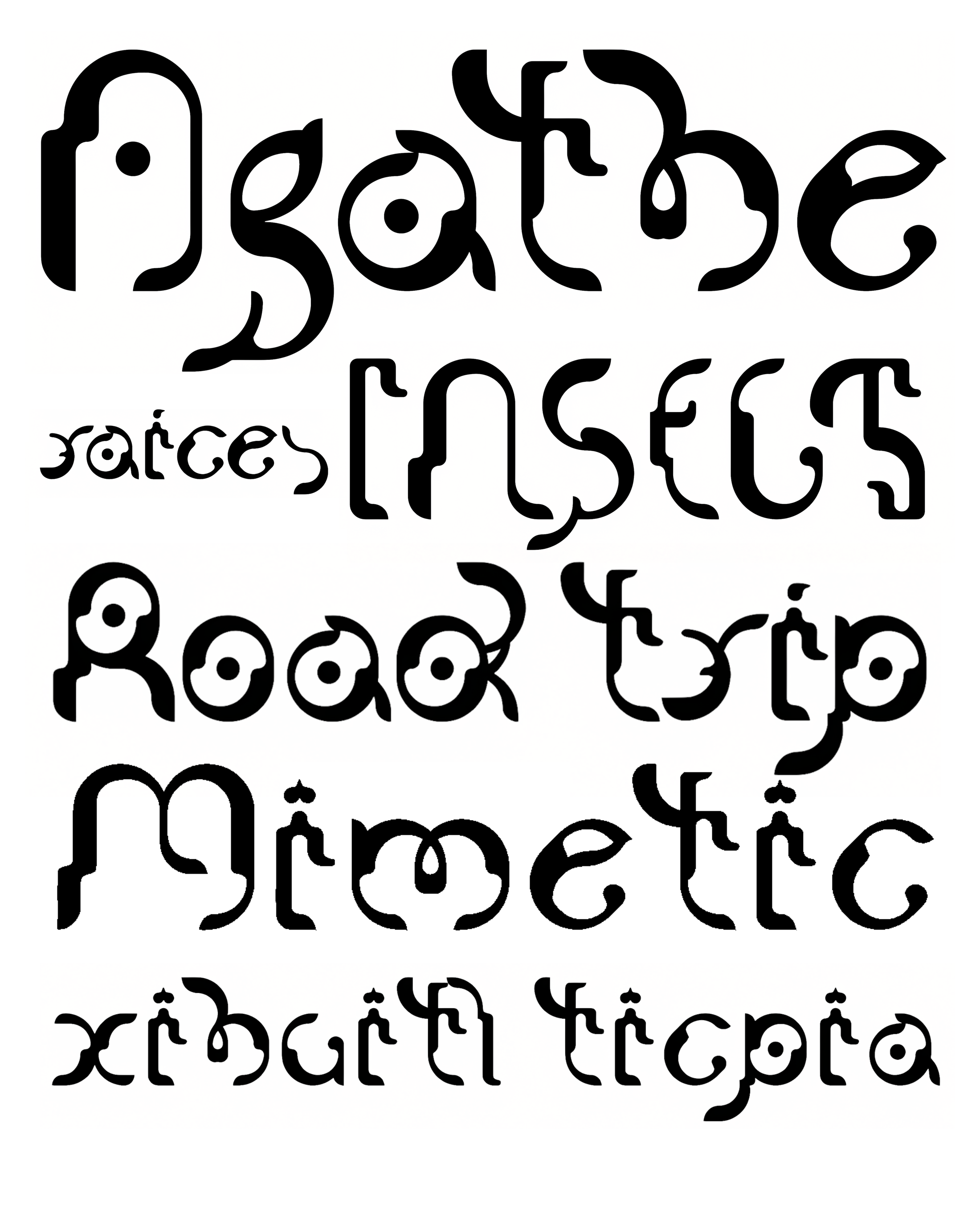 Muestra tipográfica