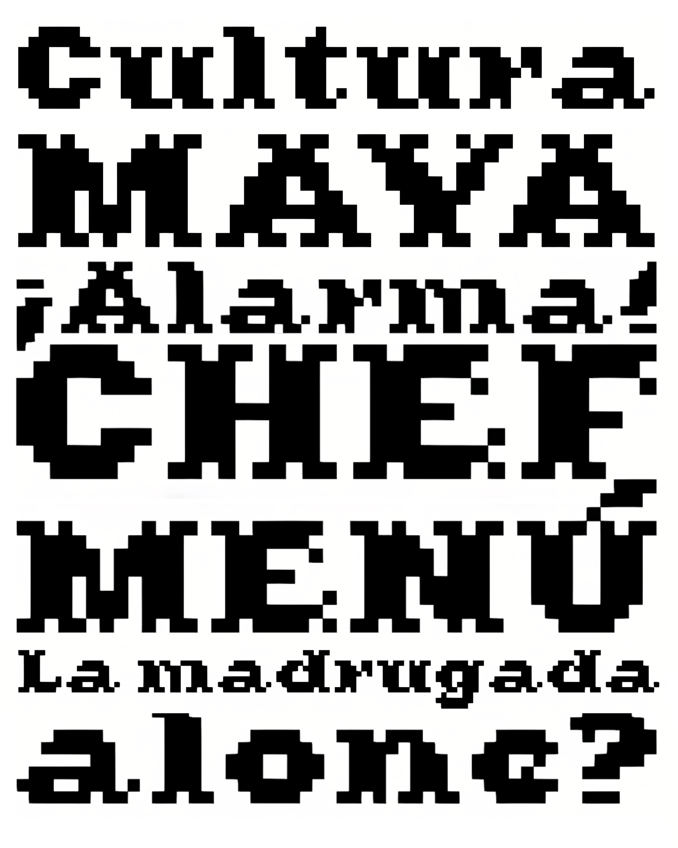 Muestra tipográfica