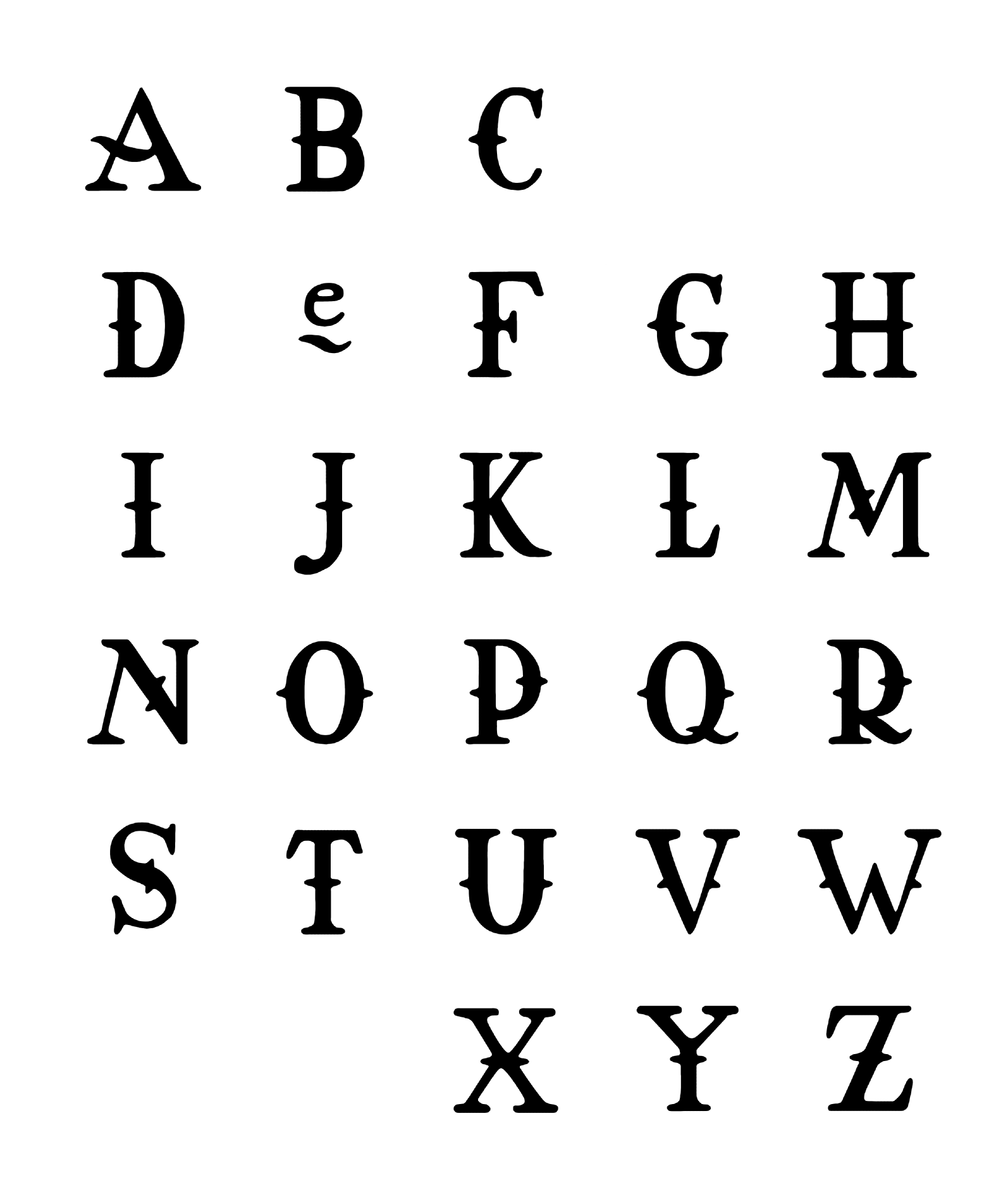 Muestra tipográfica