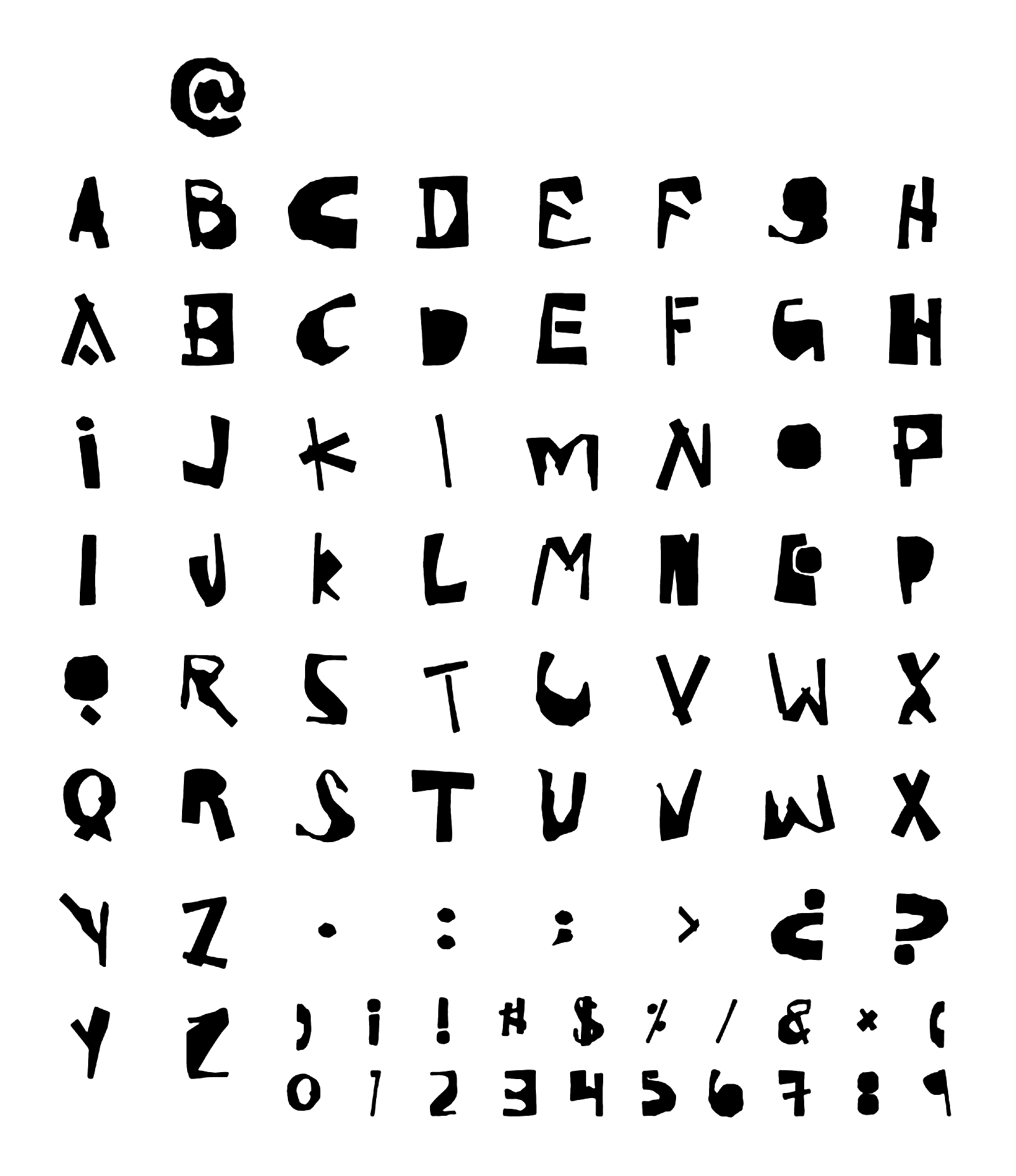 Muestra tipográfica