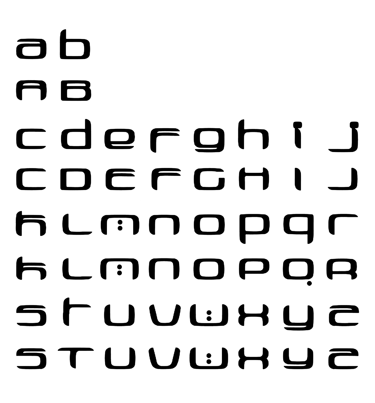 Muestra tipográfica