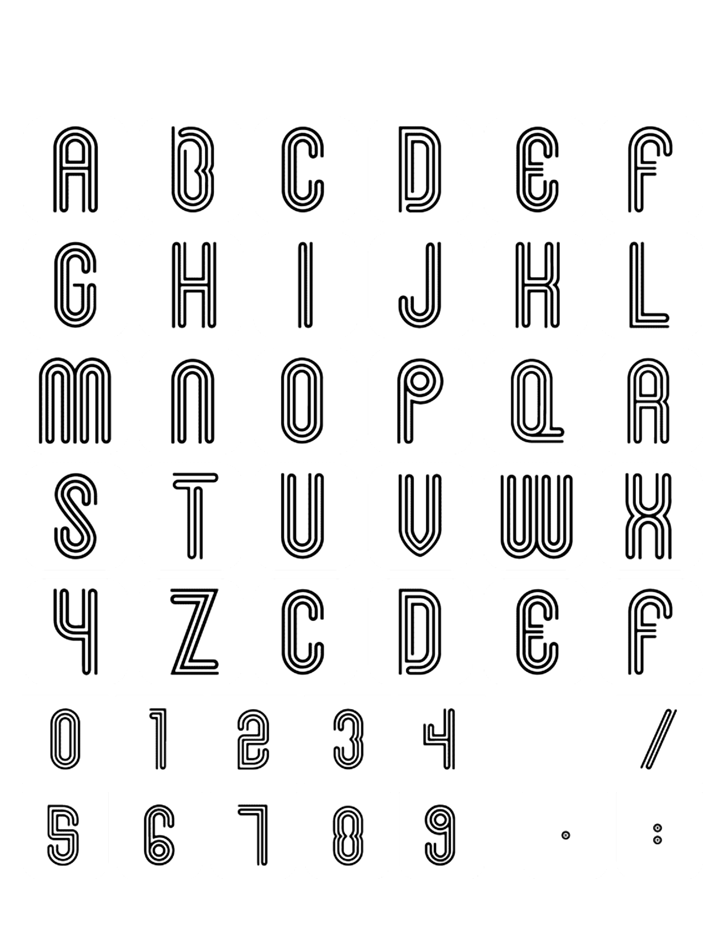 Muestra tipográfica