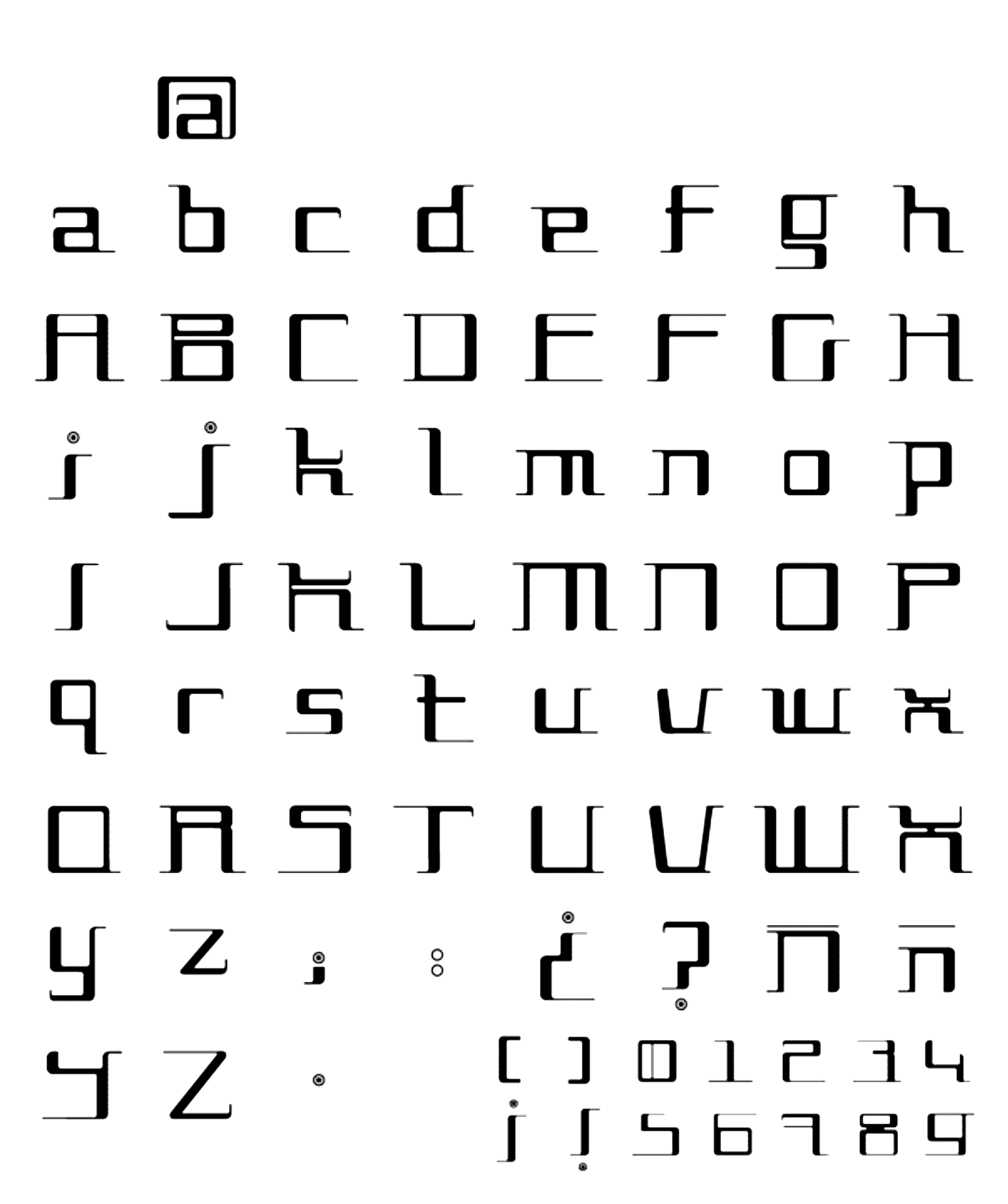 Muestra tipográfica