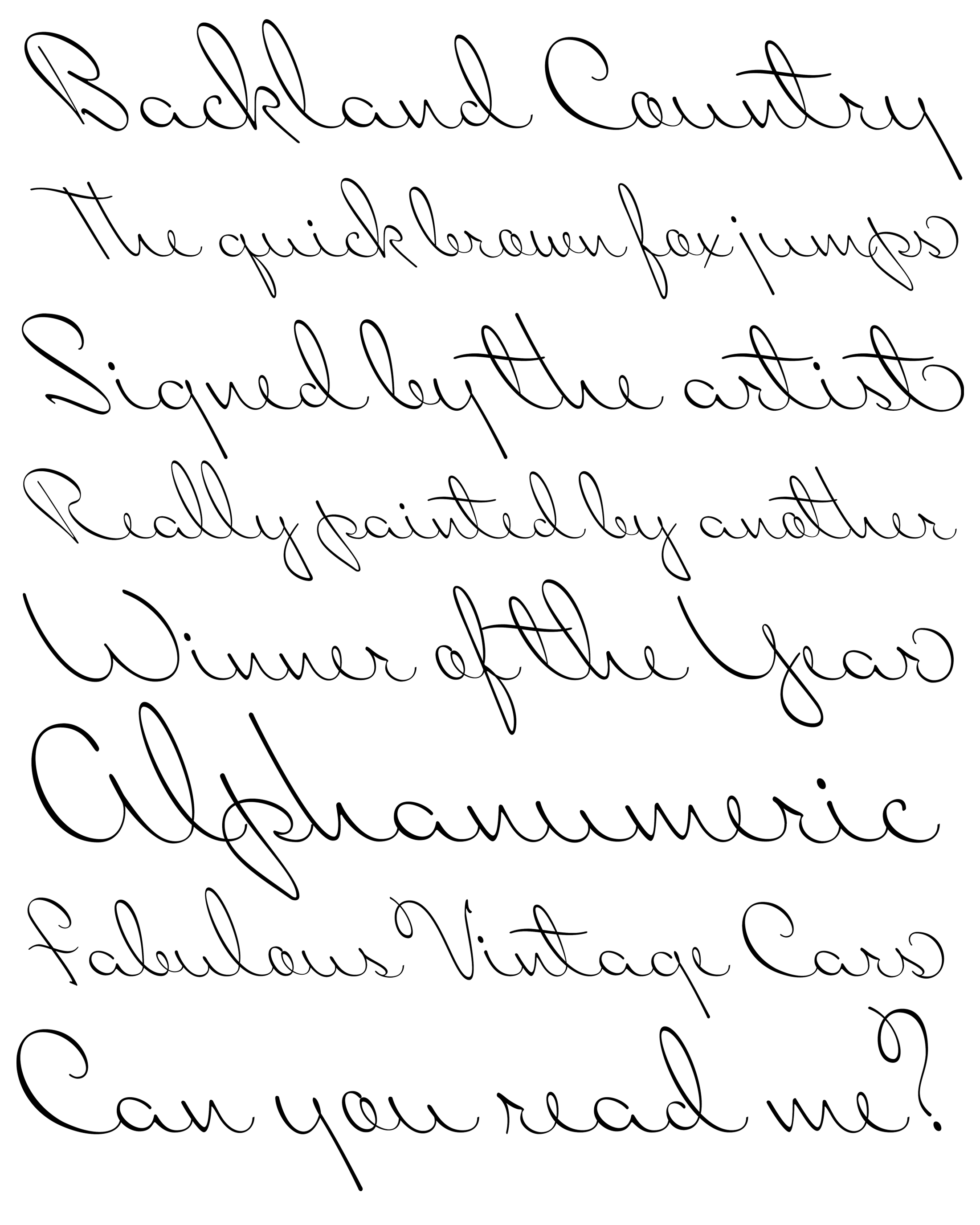 Muestra tipográfica