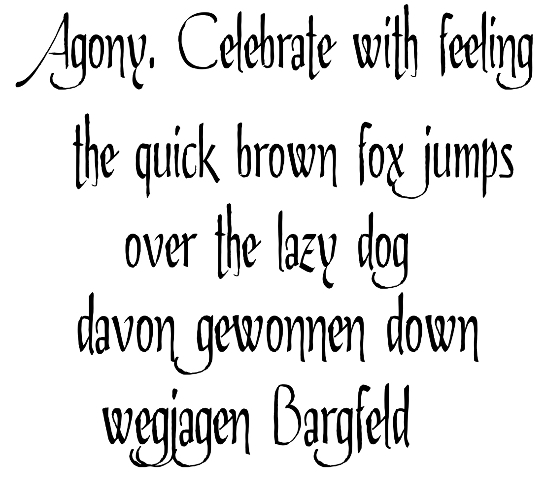 Muestra tipográfica