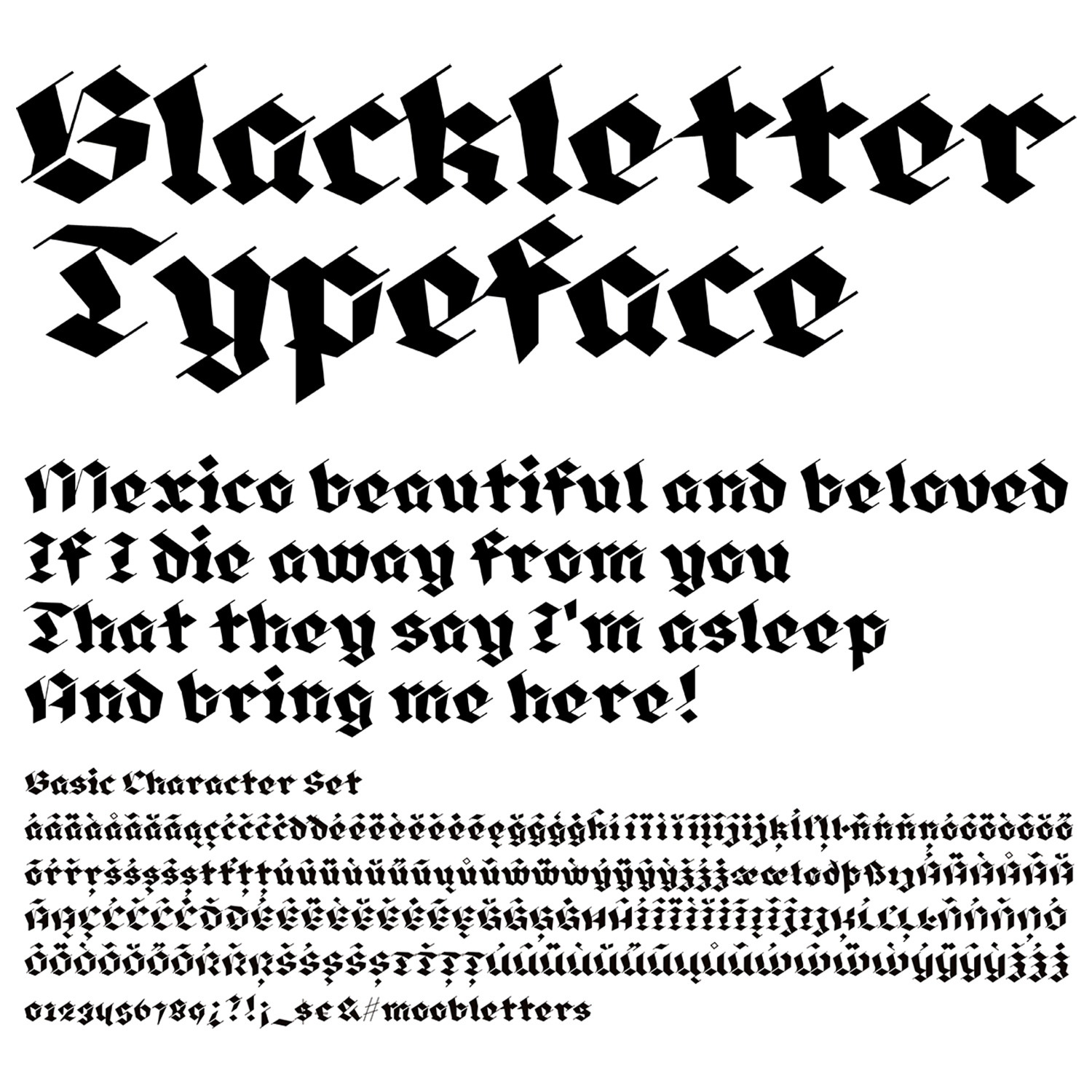 Muestra tipográfica