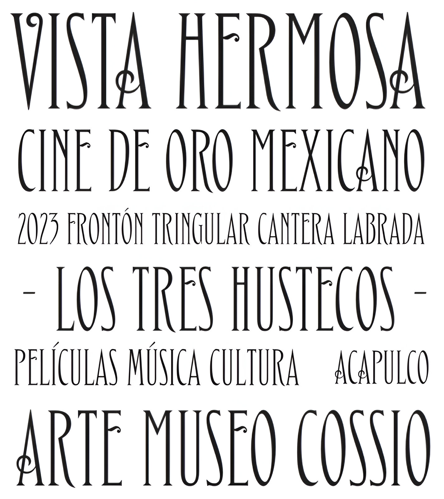 Muestra tipográfica