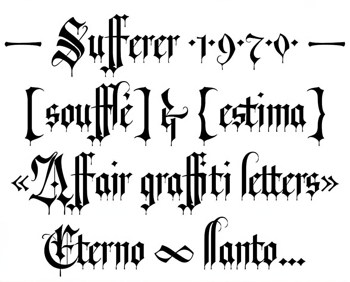 Muestra tipográfica