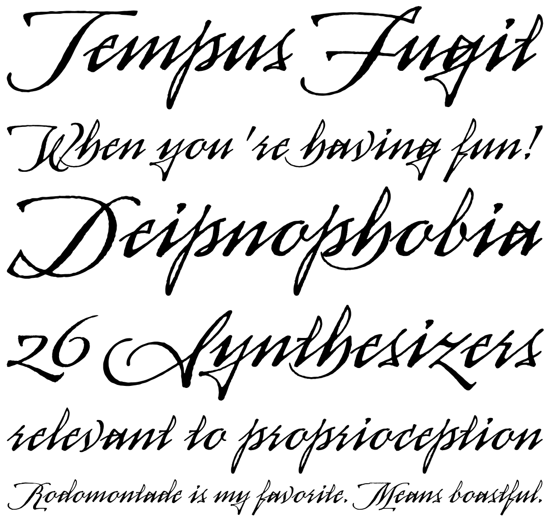 Muestra tipográfica