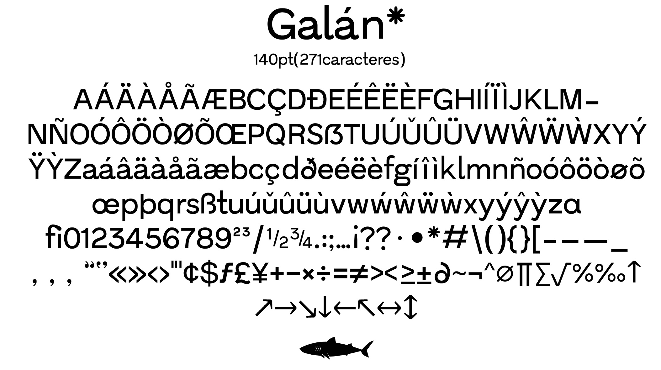 Muestra tipográfica