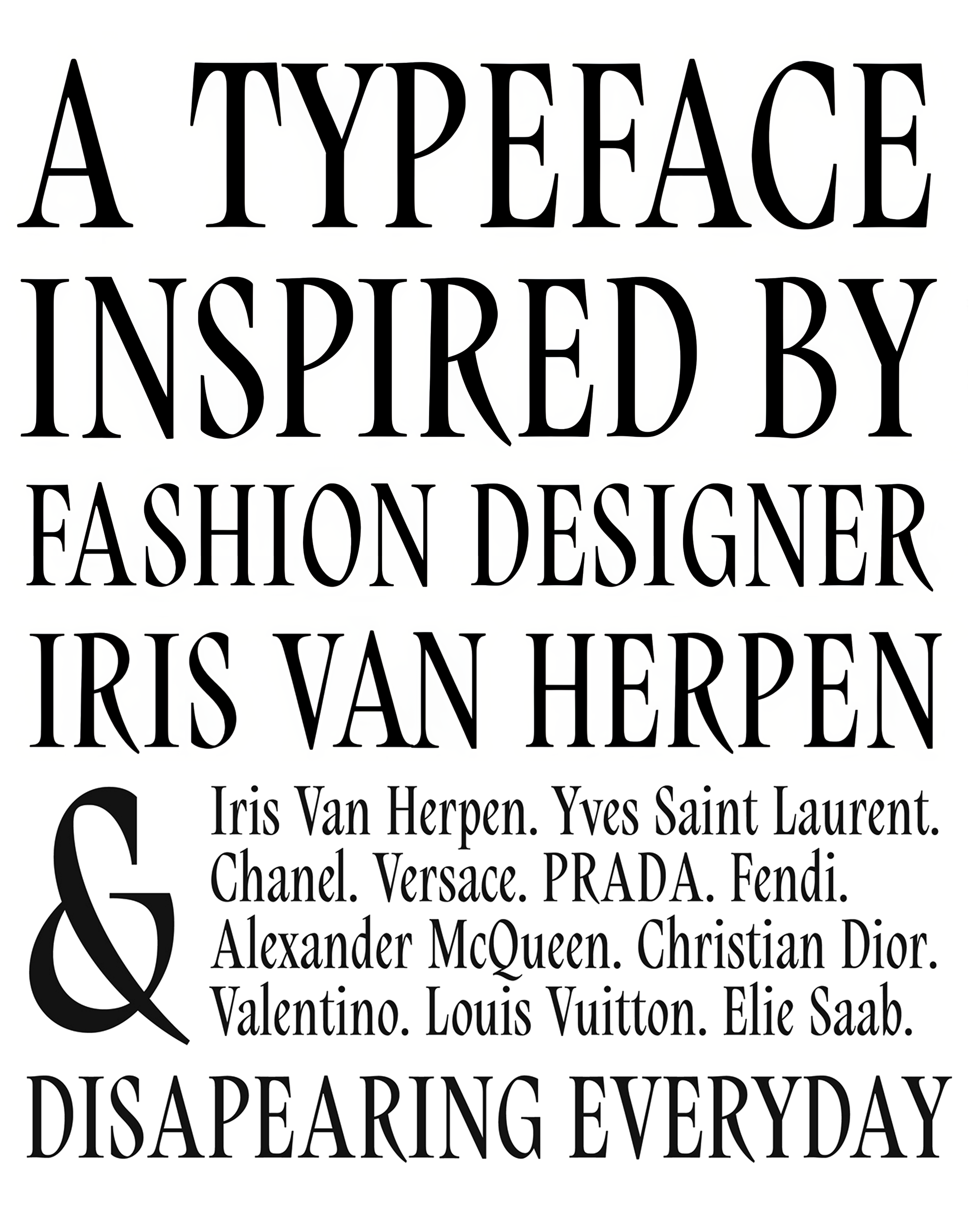 Muestra tipográfica