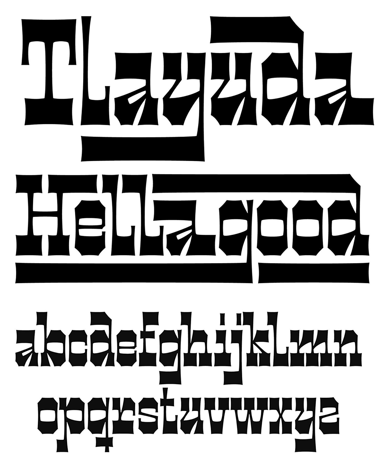 Muestra tipográfica