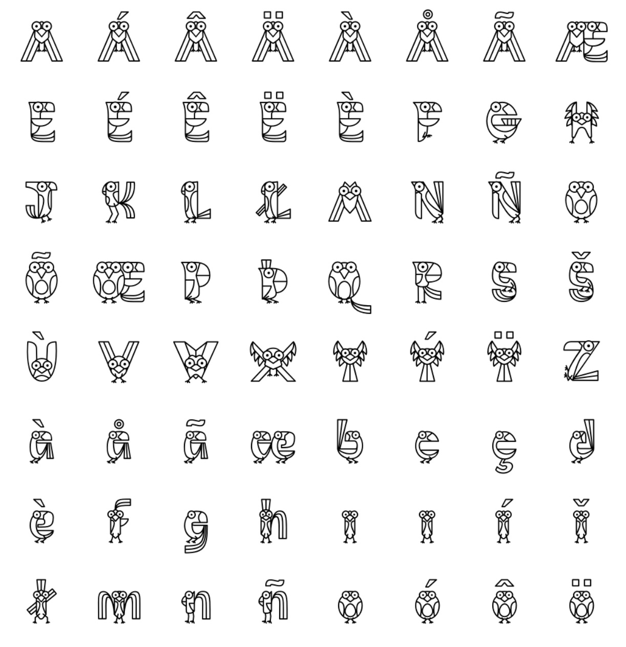 Muestra tipográfica