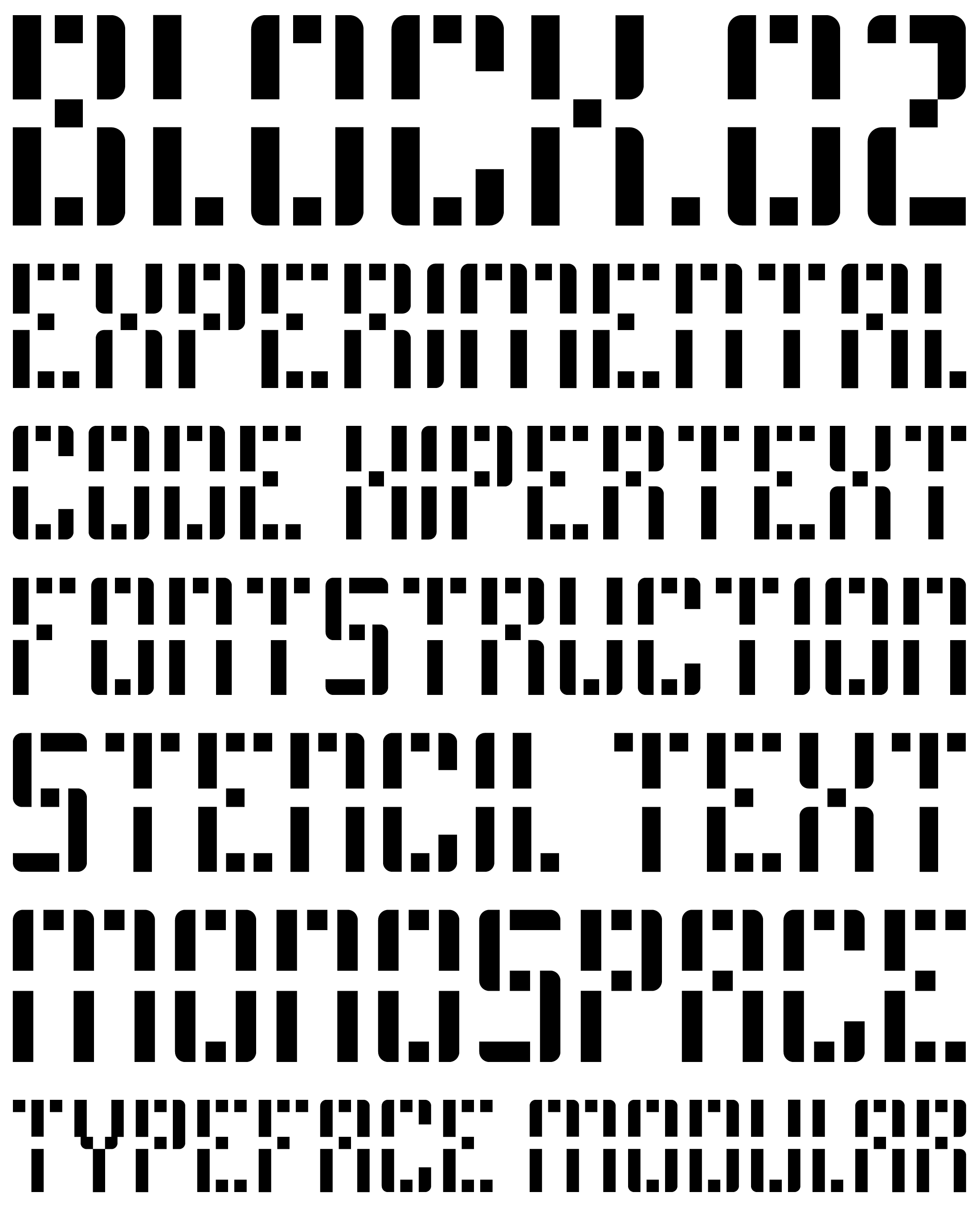 Muestra tipográfica