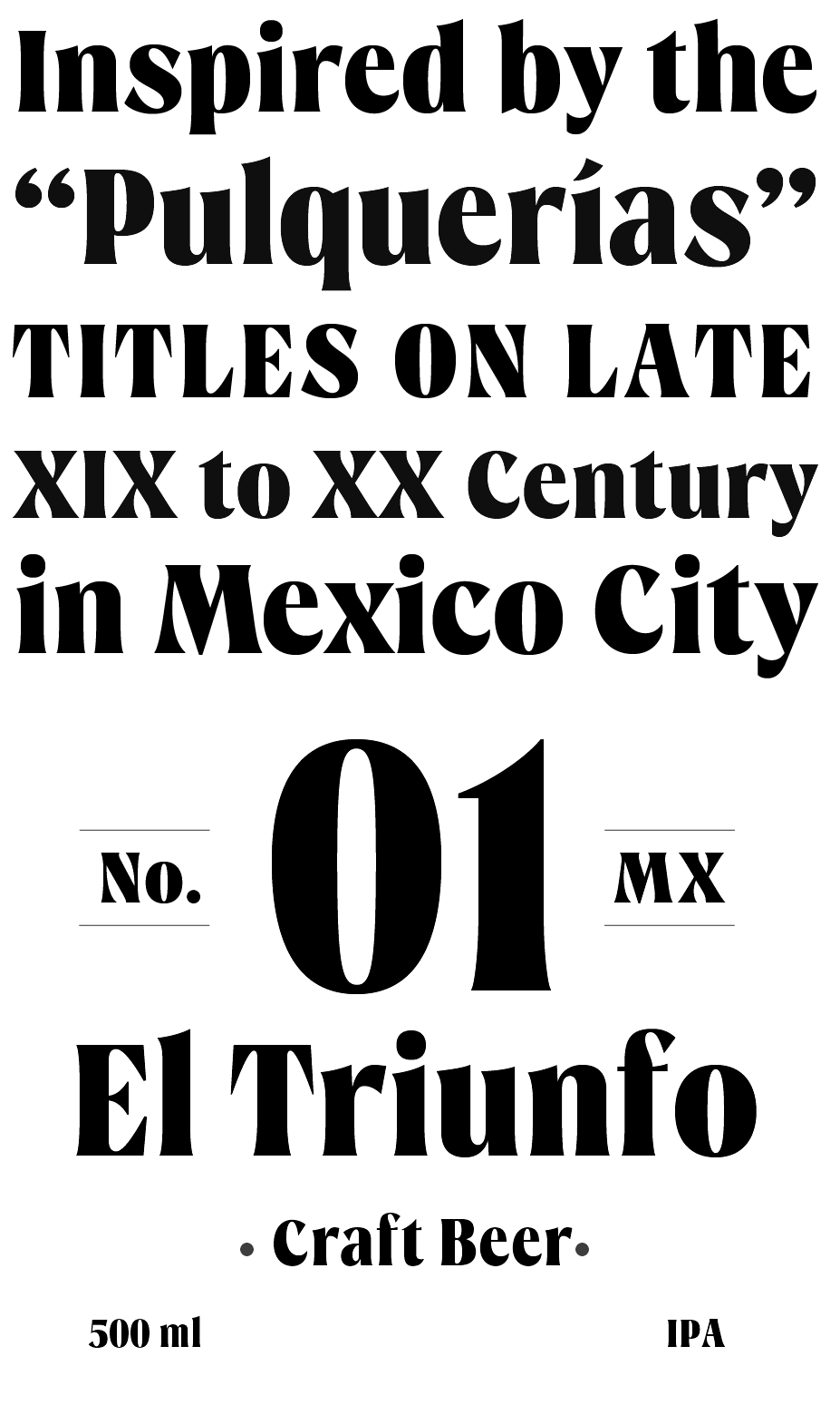 Muestra tipográfica