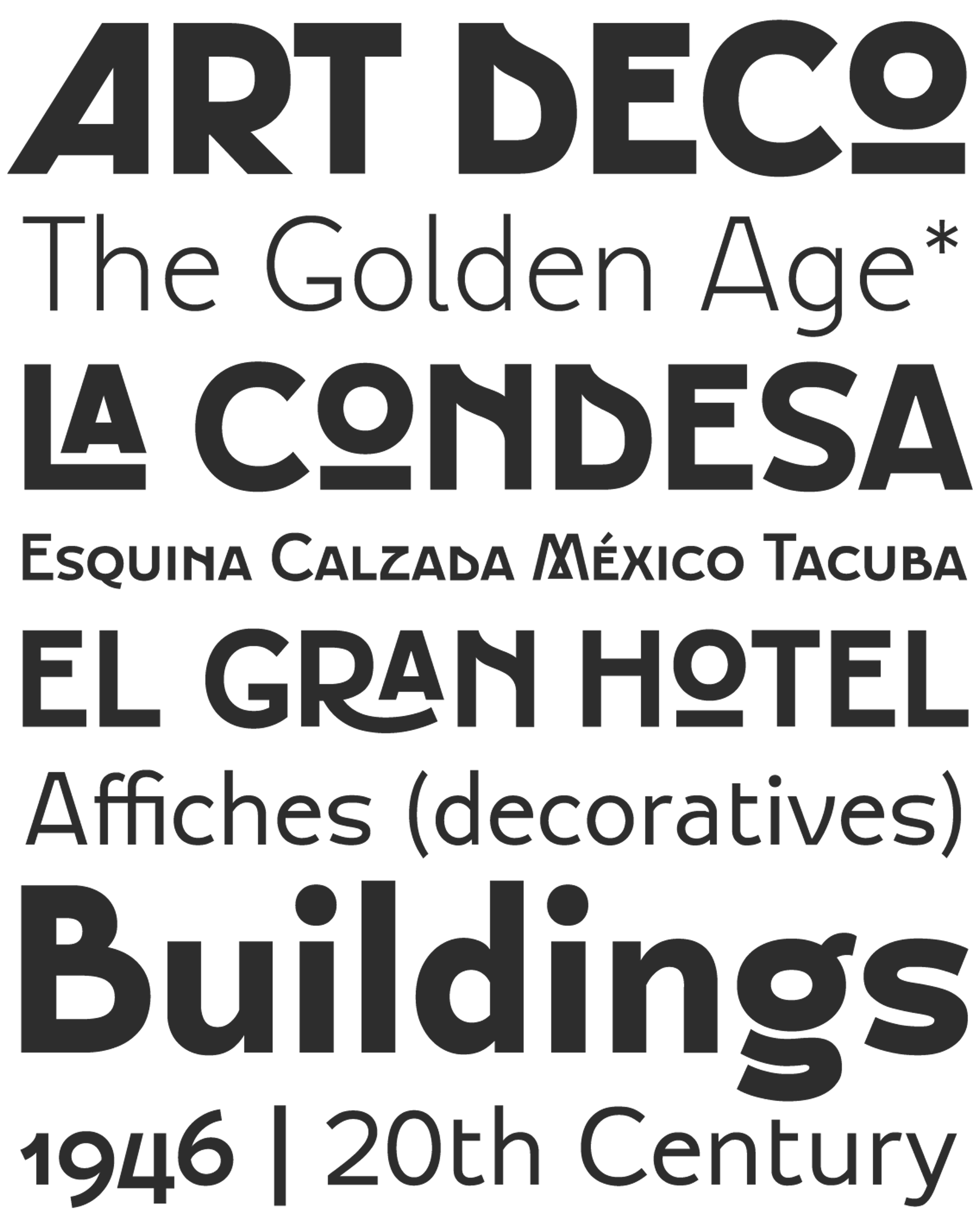 Muestra tipográfica