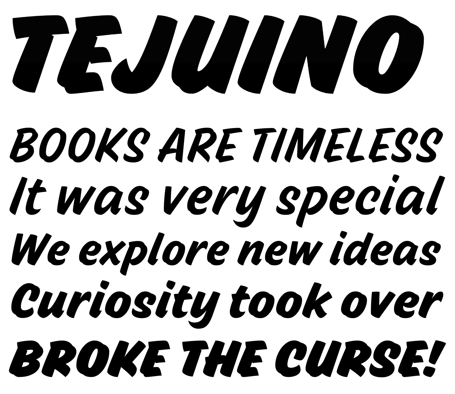 Muestra tipográfica