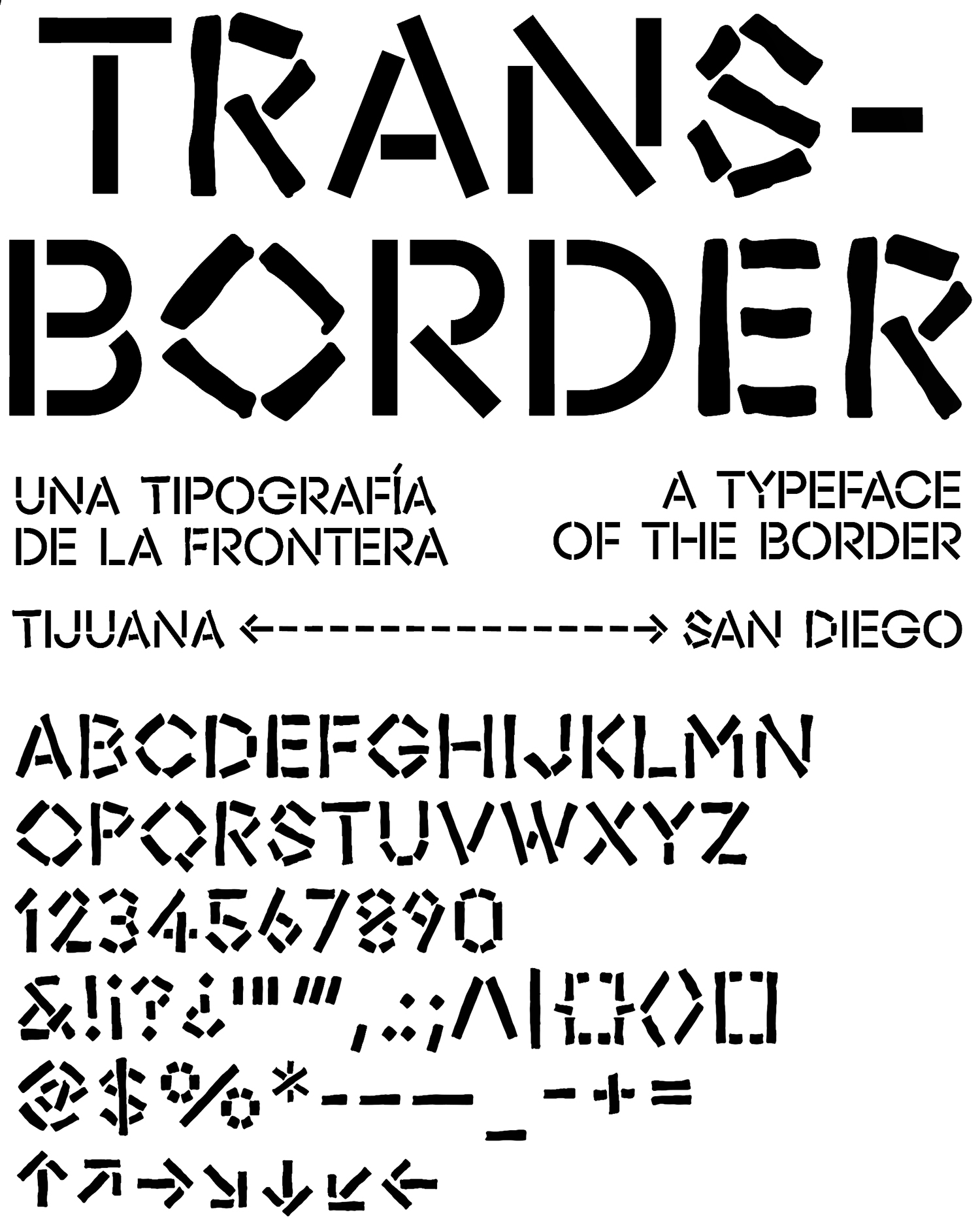 Muestra tipográfica