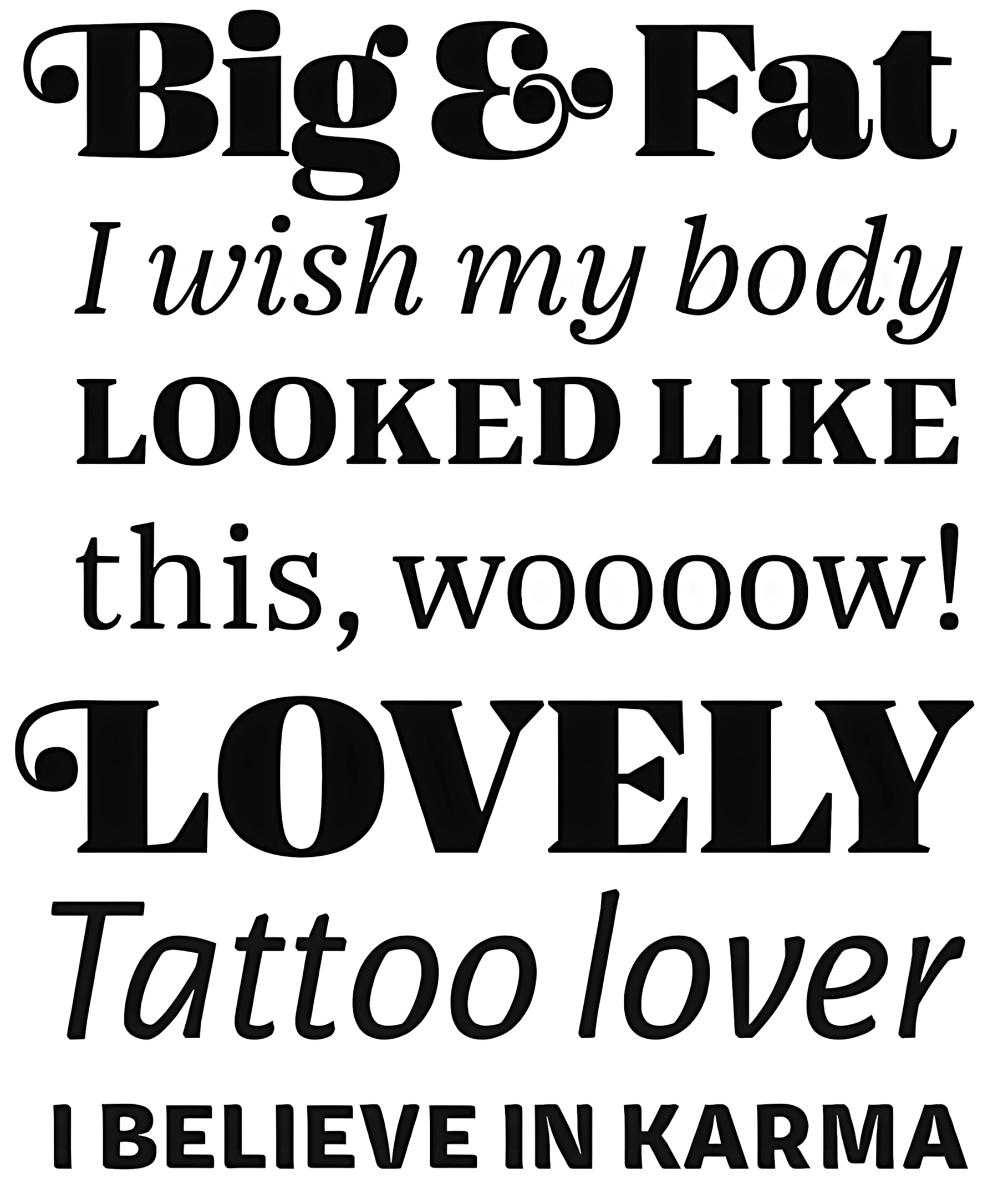 Muestra tipográfica