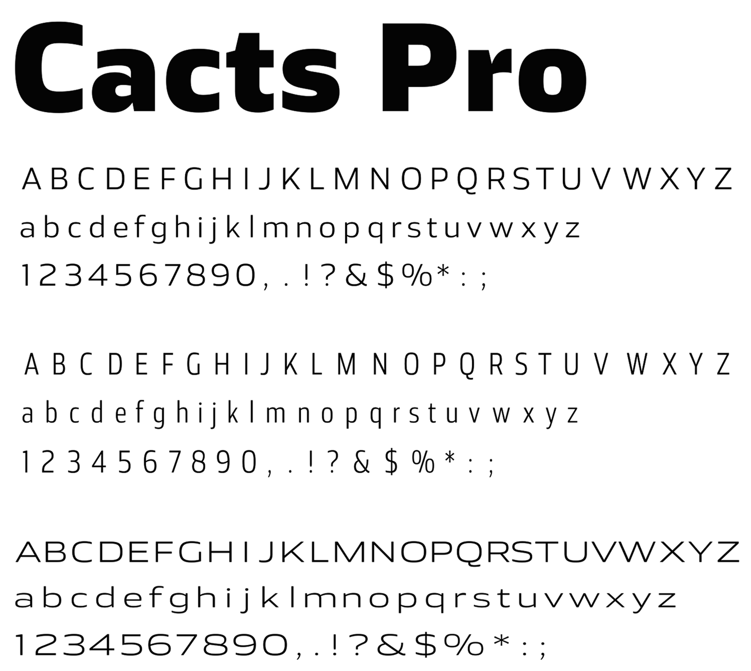 Muestra tipográfica