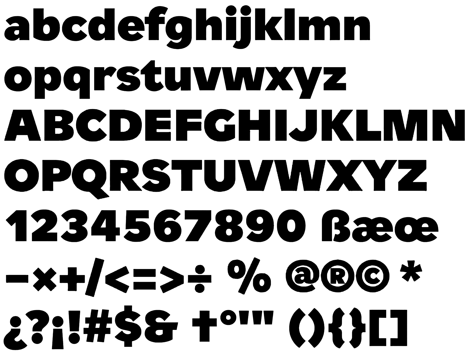 Muestra tipográfica