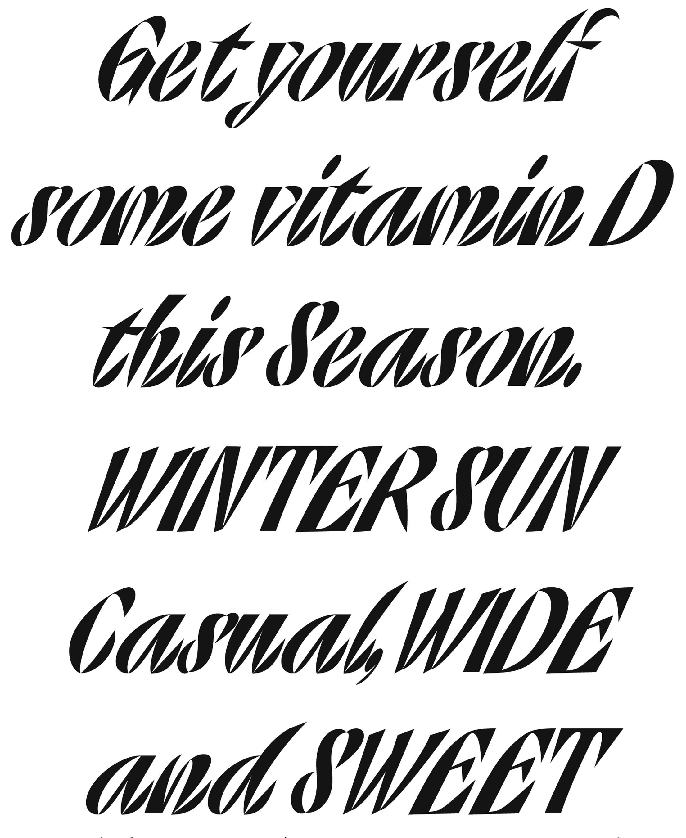 Muestra tipográfica