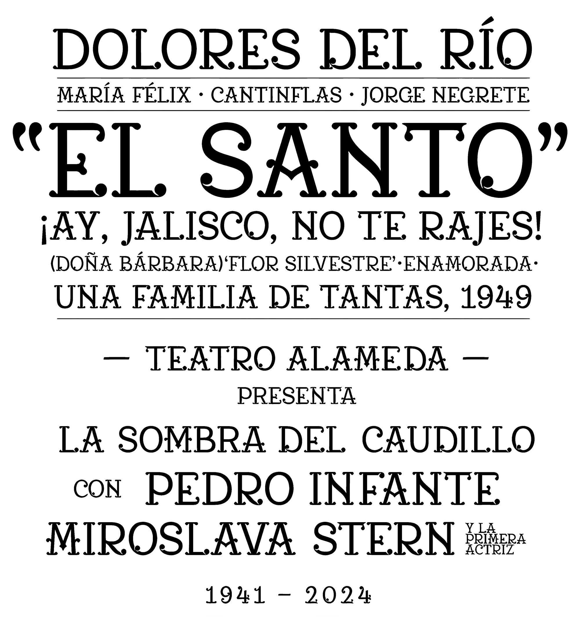 Muestra tipográfica