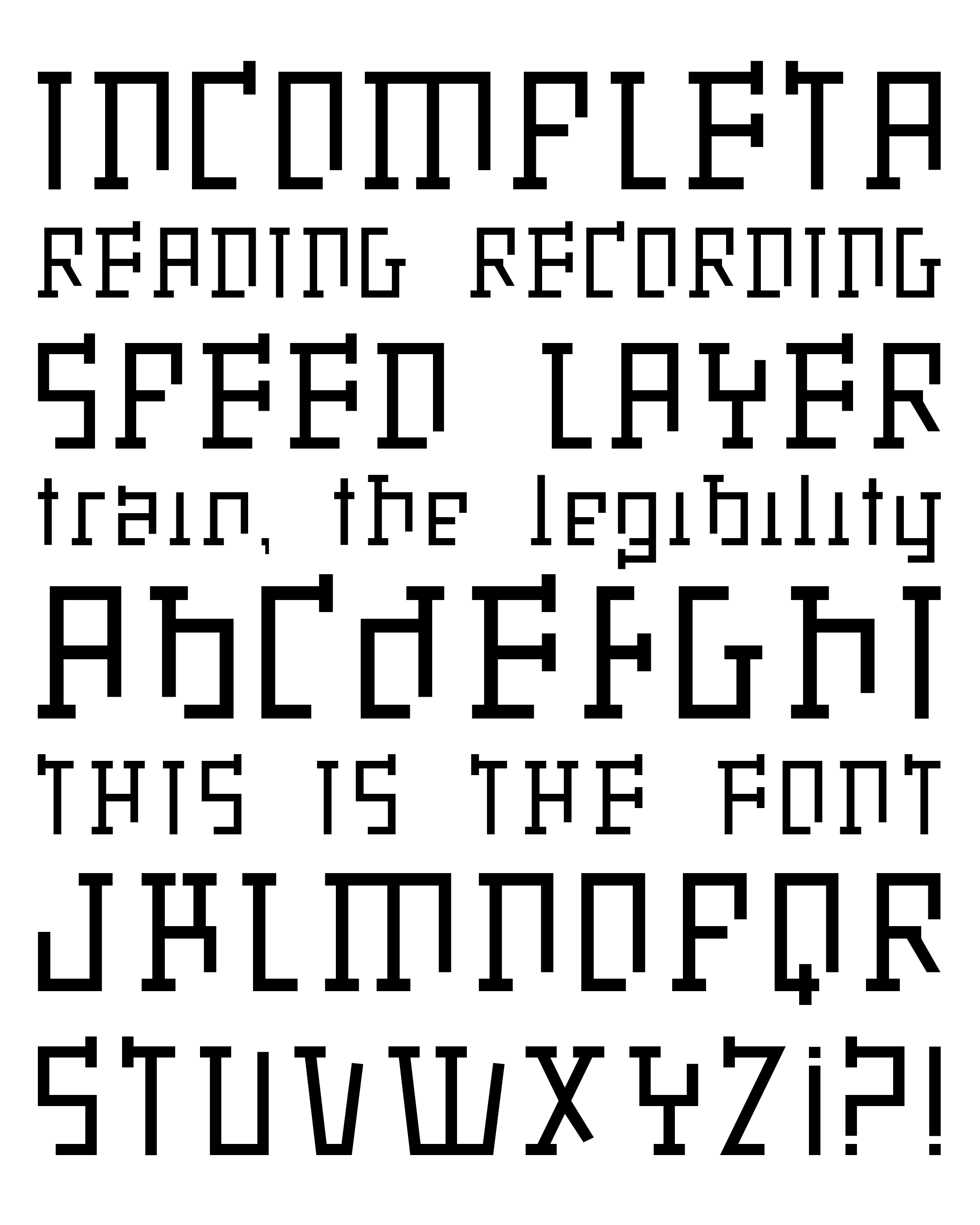 Muestra tipográfica