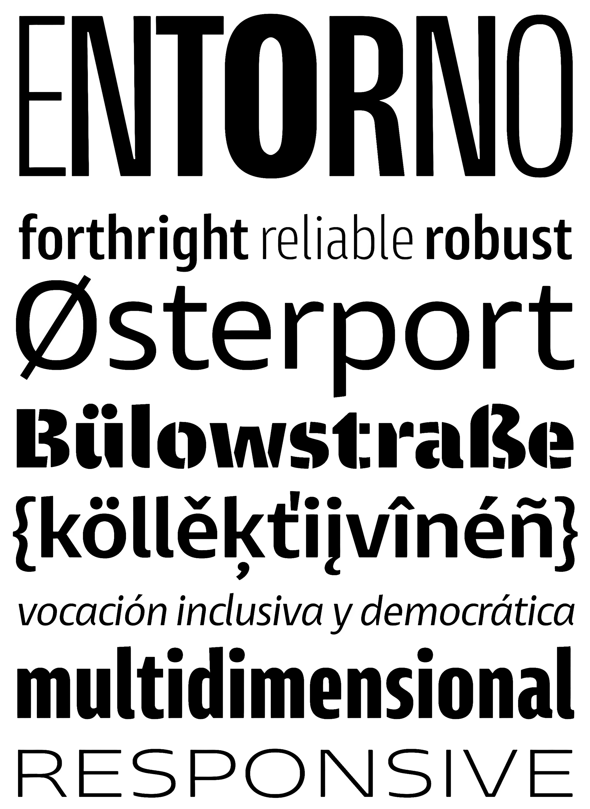 Muestra tipográfica