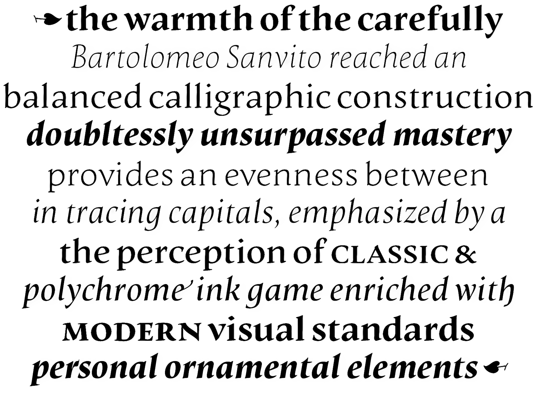 Muestra tipográfica