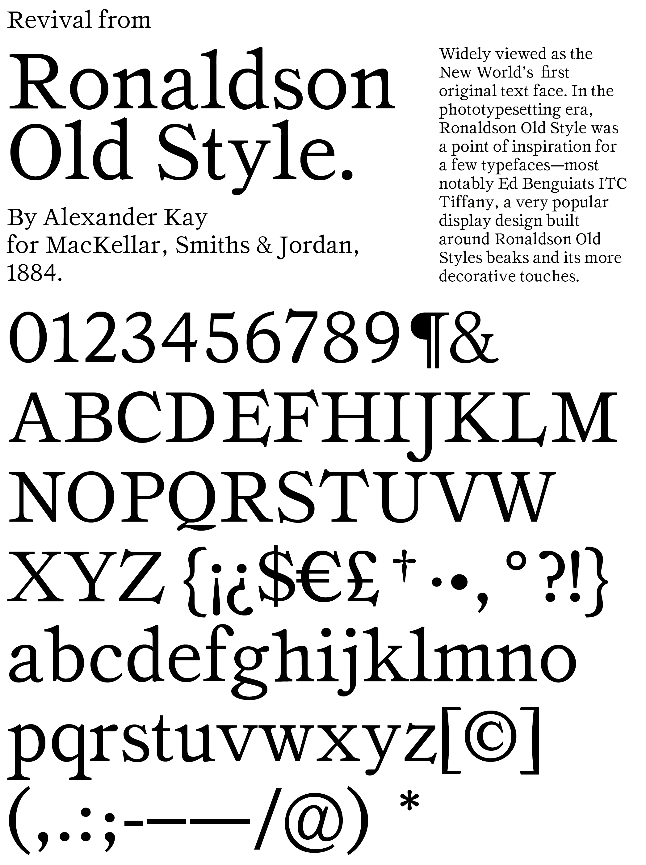 Muestra tipográfica