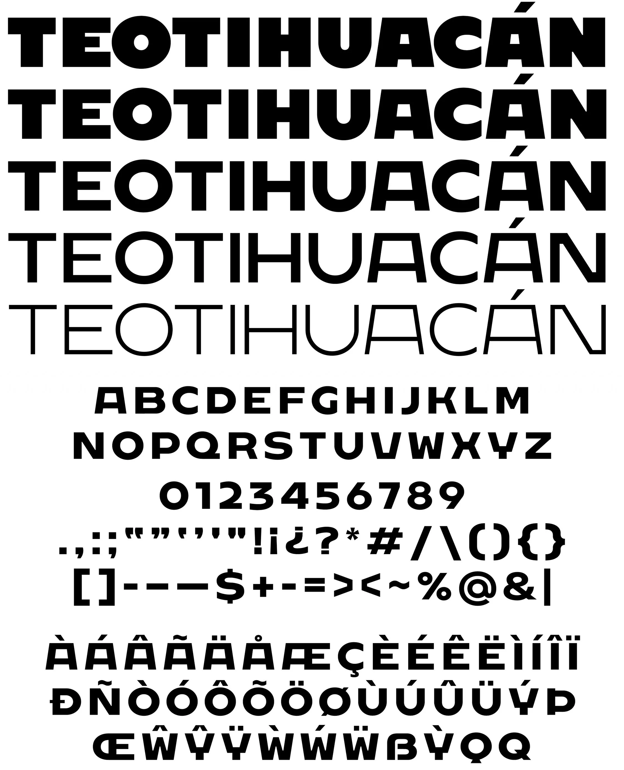 Muestra tipográfica