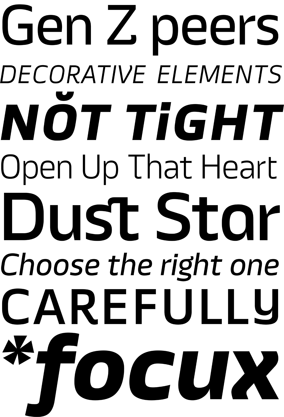 Muestra tipográfica