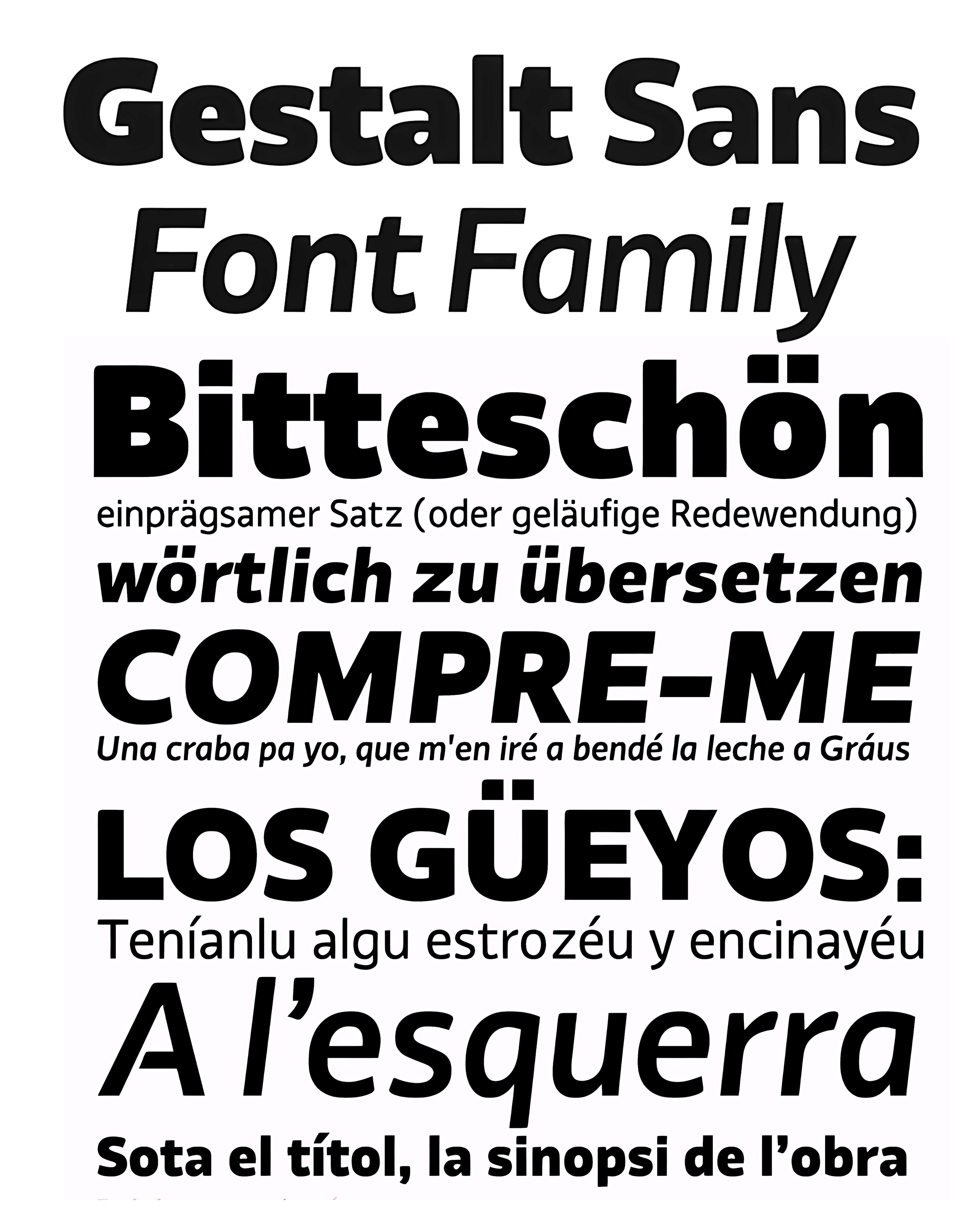 Muestra tipográfica