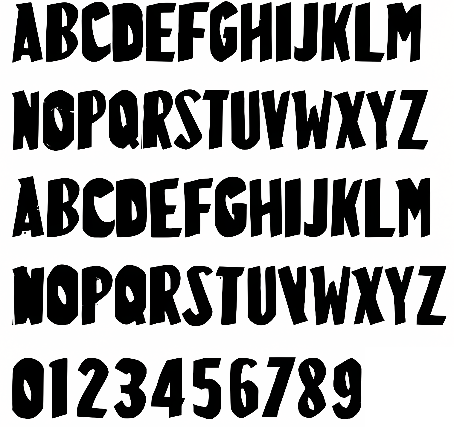 Muestra tipográfica